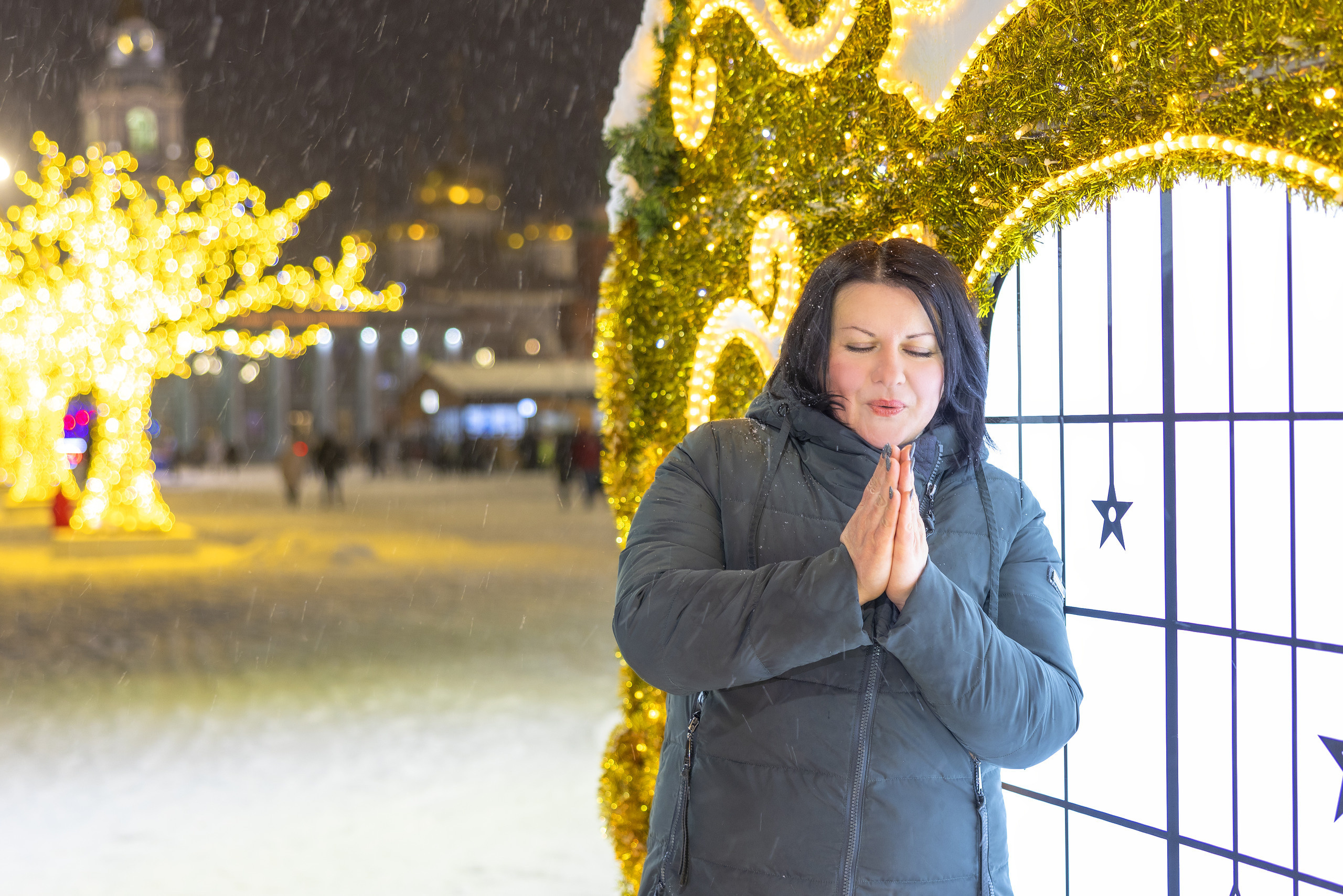 Предновогодняя фотопрогулка Светланы. Canon R5/canon rf 28-70 F2. Фотограф в Туле Крупский АнДРей. Фотостудия «КАДР71» в Туле