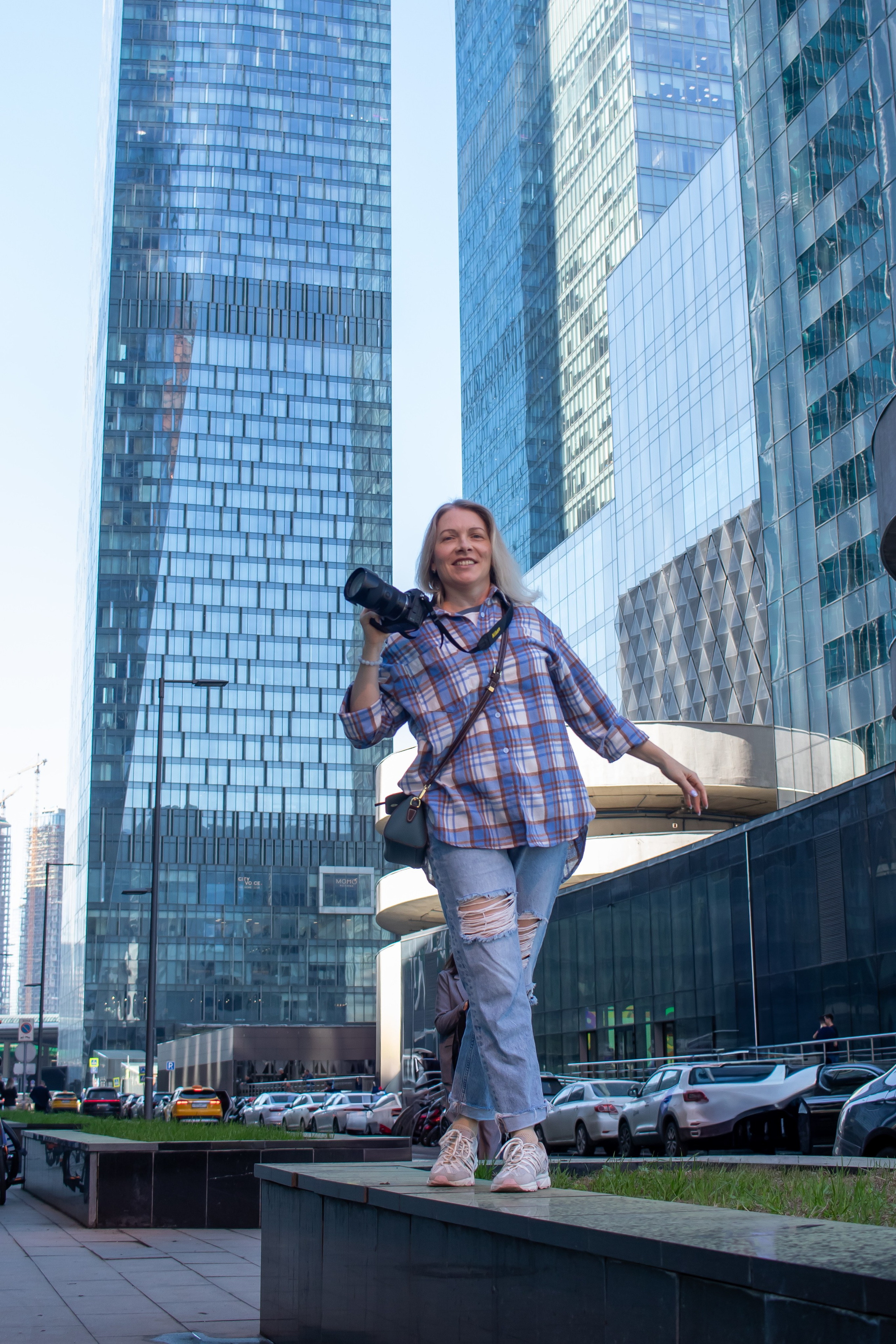 Москва Сити фотографии с утренней прогулки