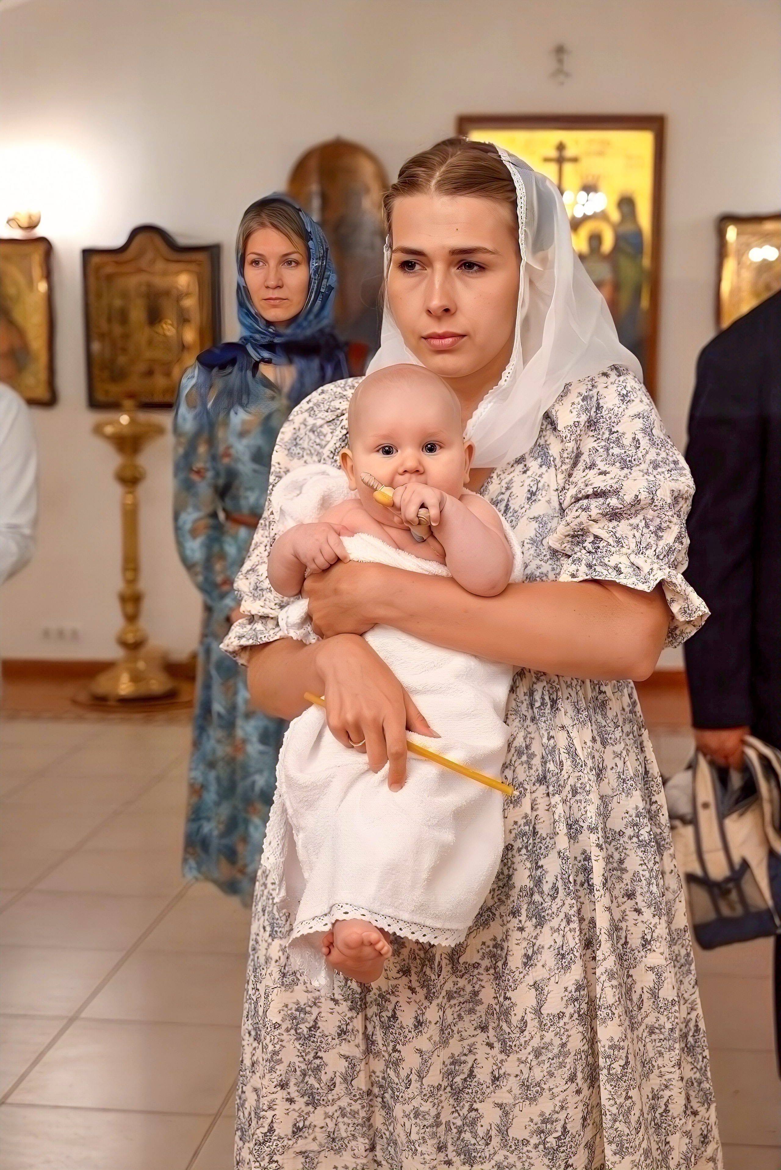 Крещение Бутово отец Андрей. Семейный и детский фотограф Москва