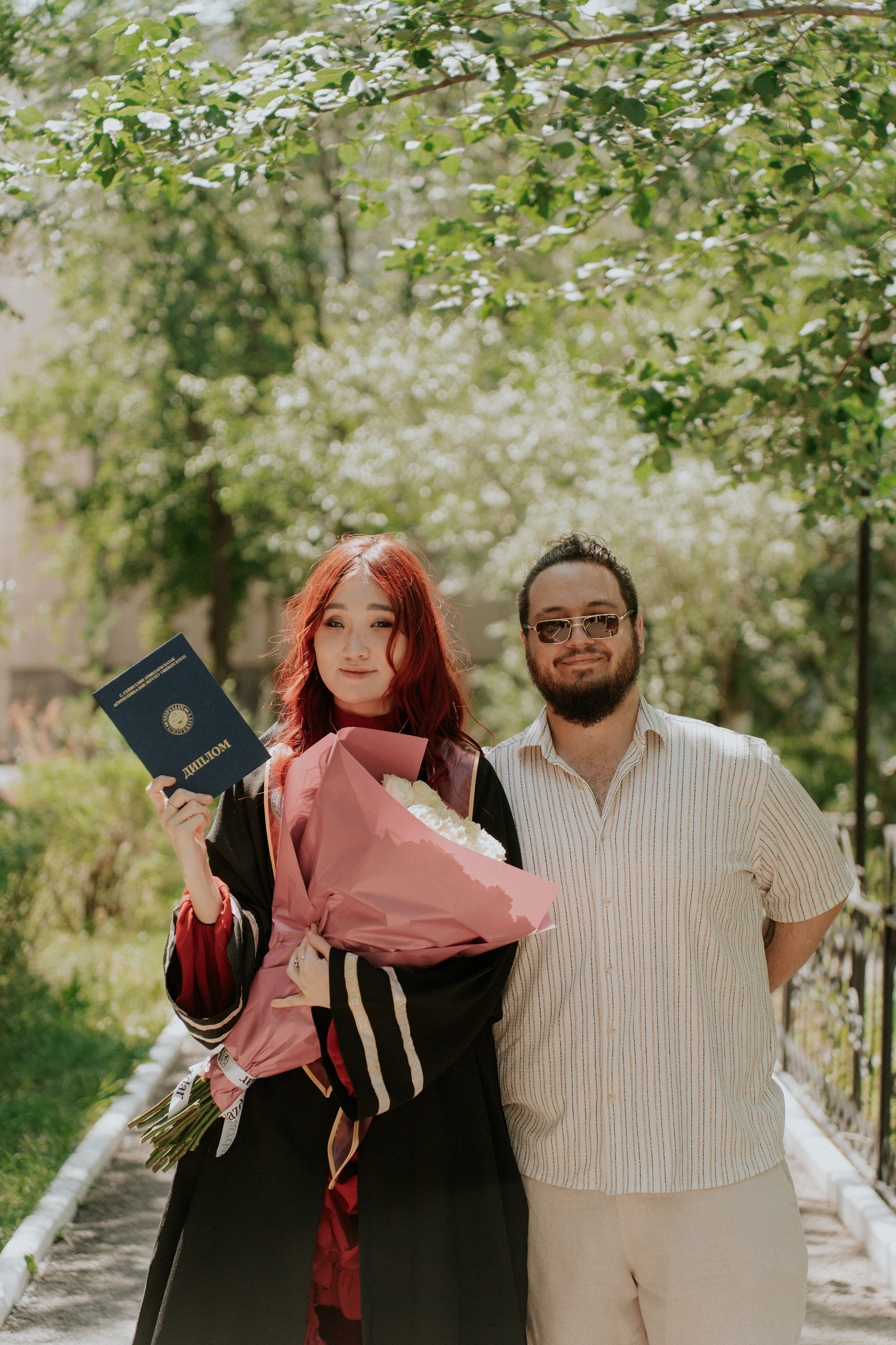 Выпускной Аграрный унивеситет. Крис Богомазова