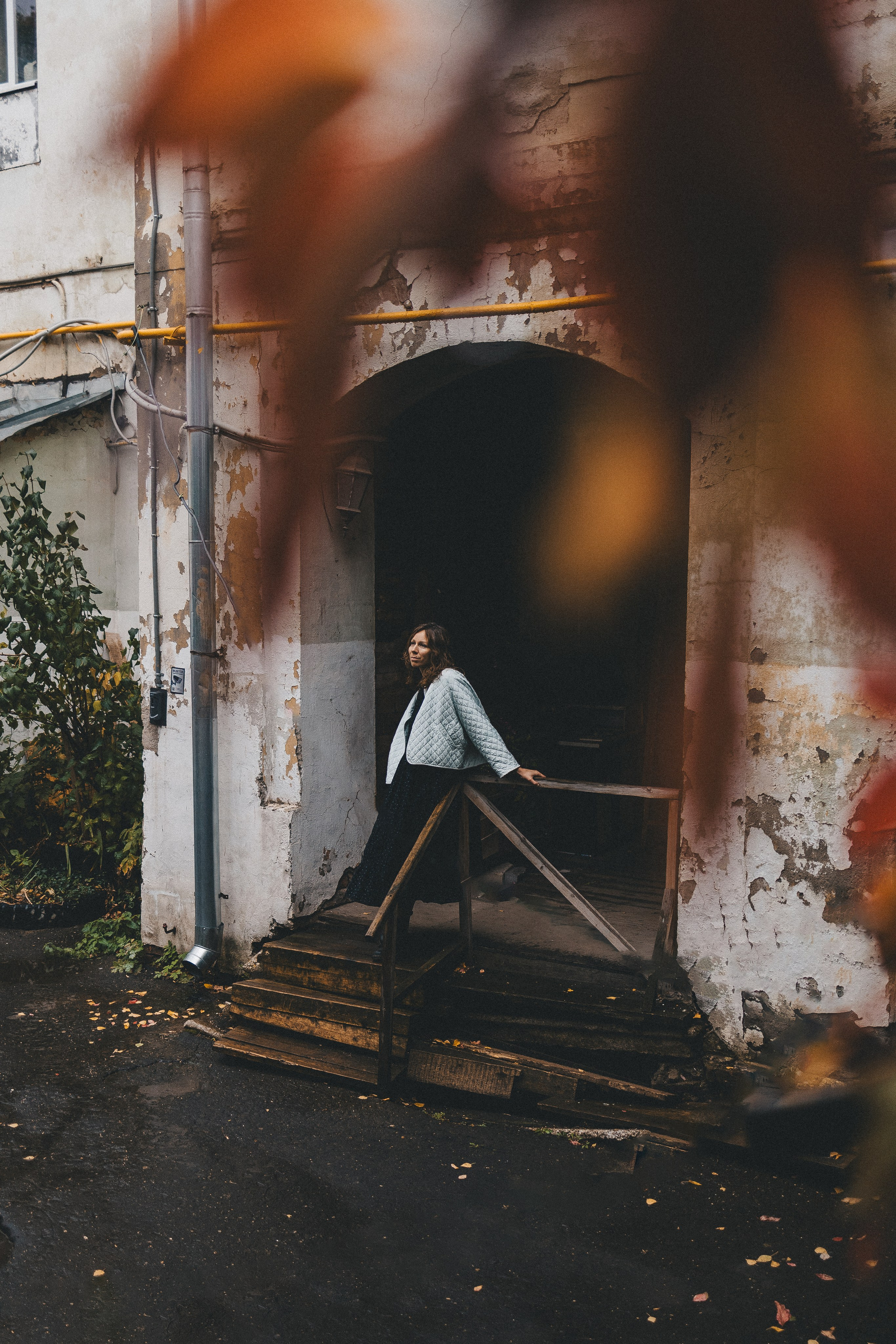 Во дворике на Хитровке. Семейный, женский фотограф Москве Лиза Лутцева
