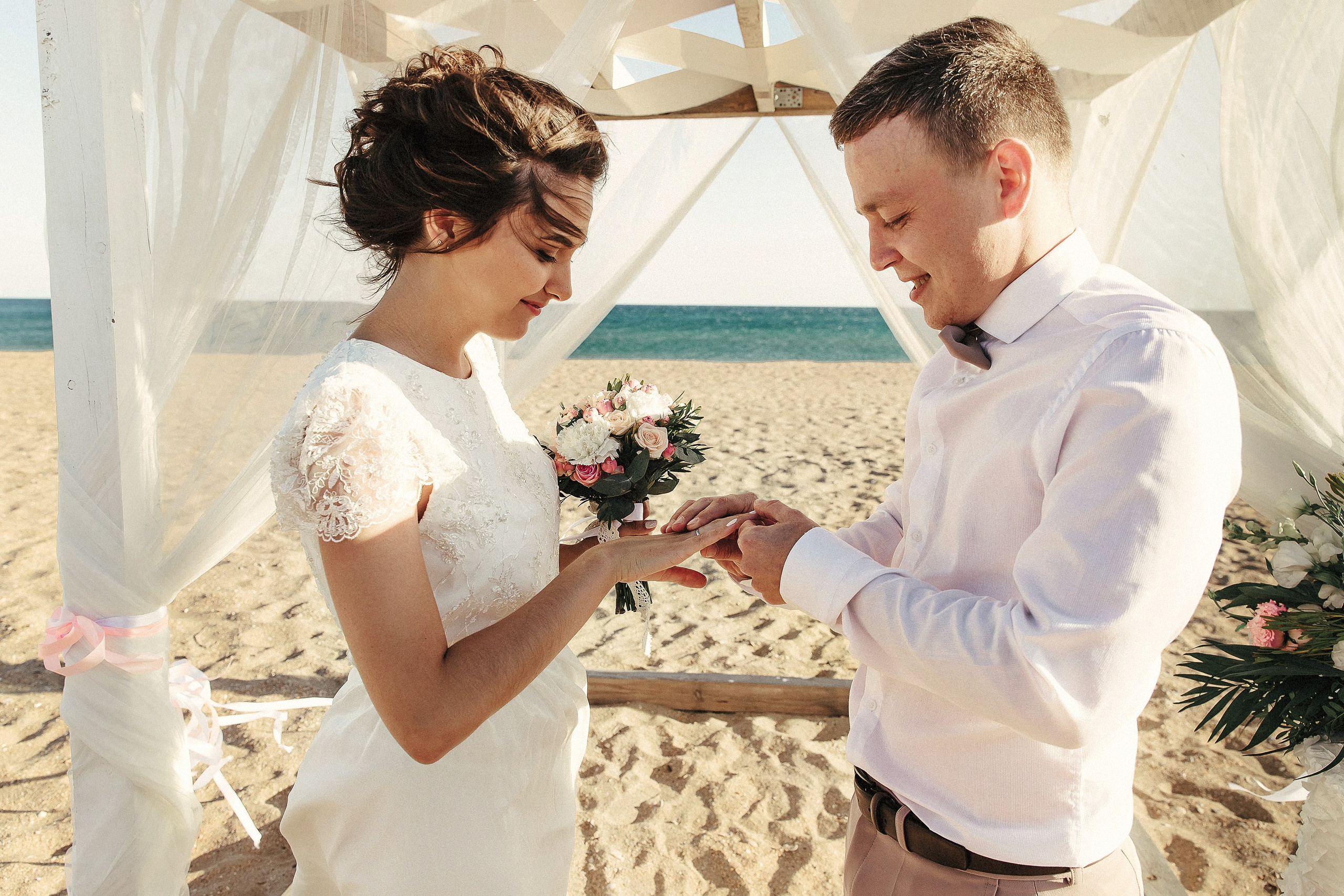 Свадебная фотосессия Анапа, свадьба на море. Свадебный и семейный фотограф Анапа