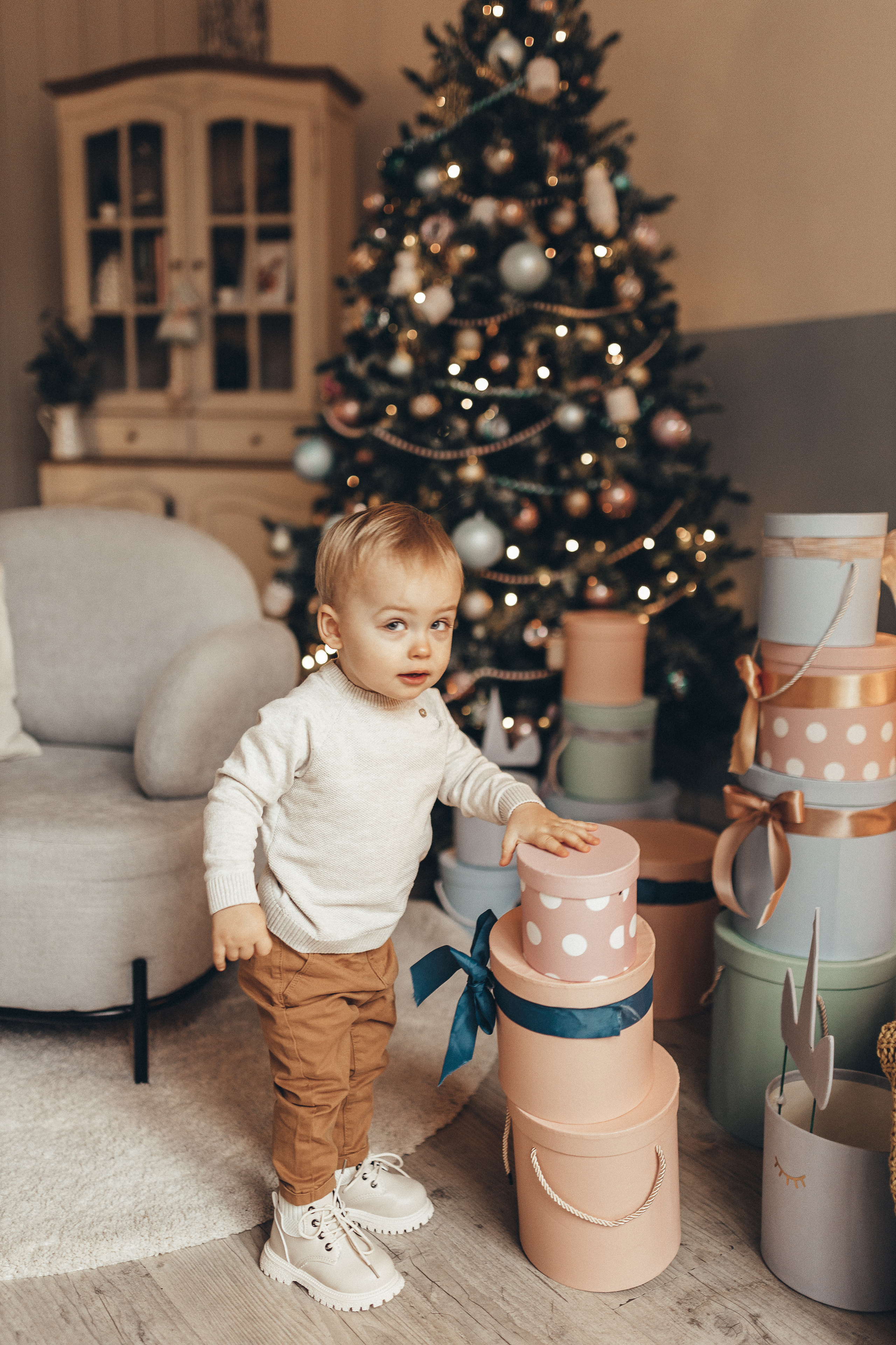 Алена и Андрей Новогодняя. Wedding and family photographer OLGA KILVEIN