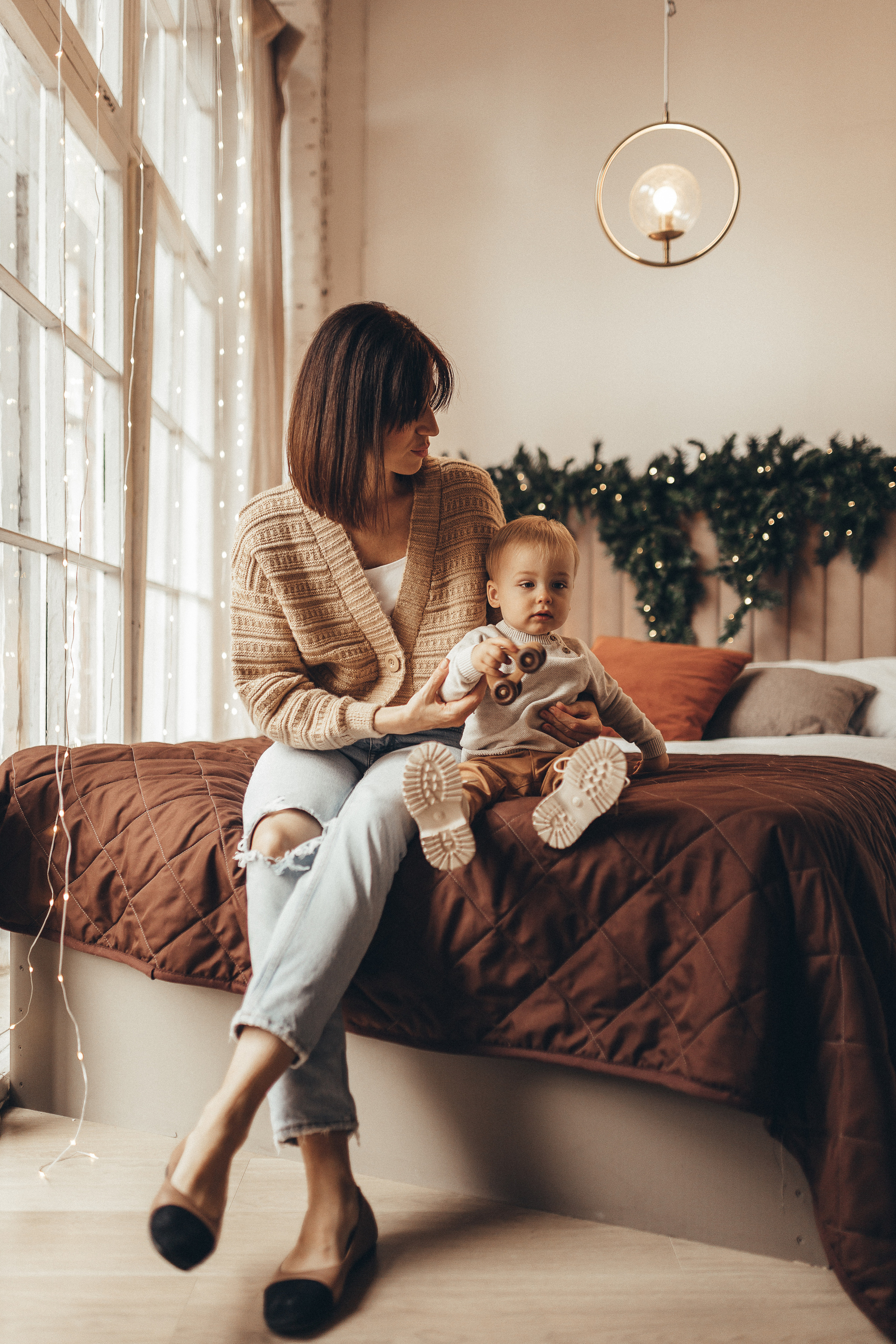 Алена и Андрей Новогодняя. Wedding and family photographer OLGA KILVEIN