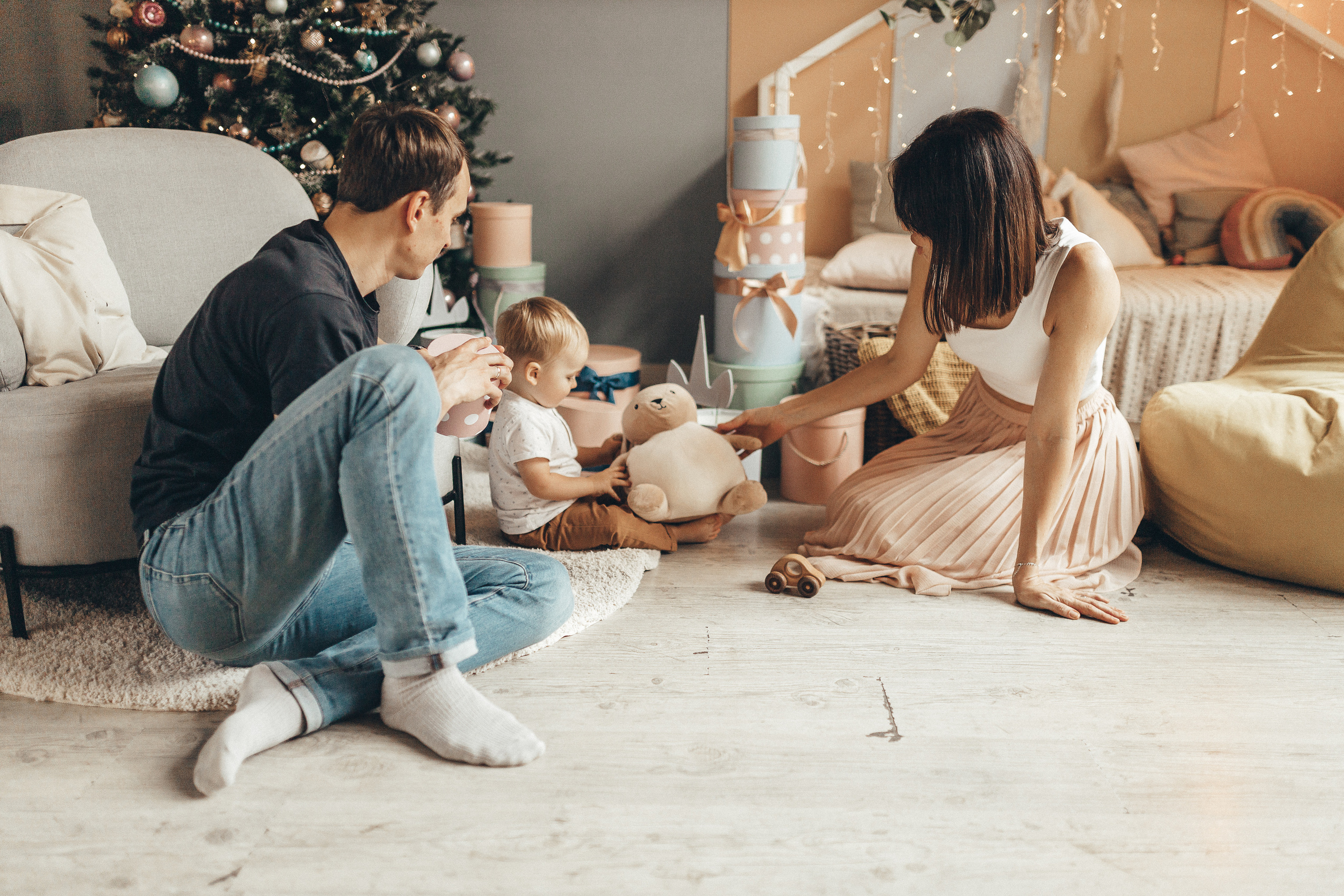 Алена и Андрей Новогодняя. Wedding and family photographer OLGA KILVEIN