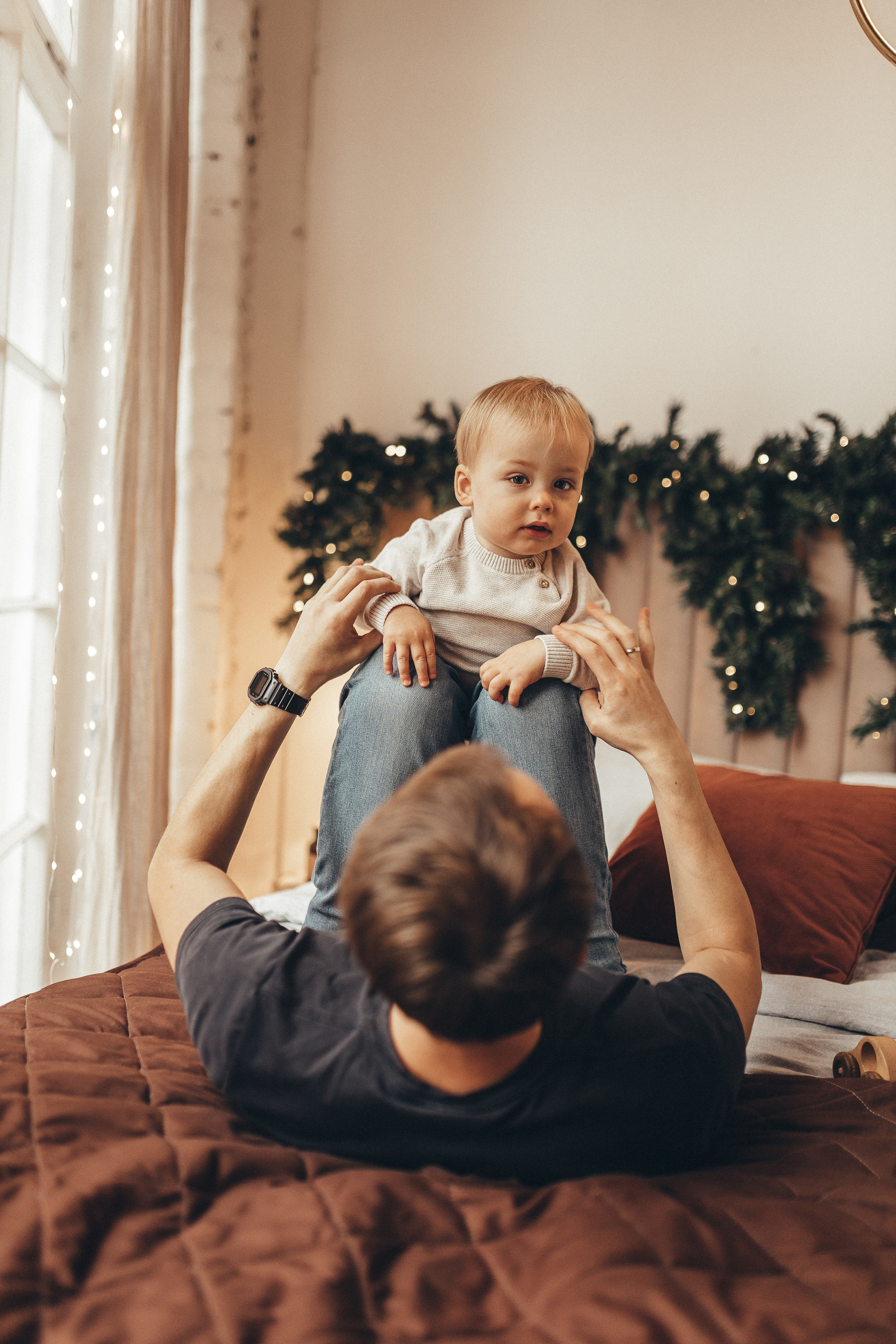 Алена и Андрей Новогодняя. Wedding and family photographer OLGA KILVEIN