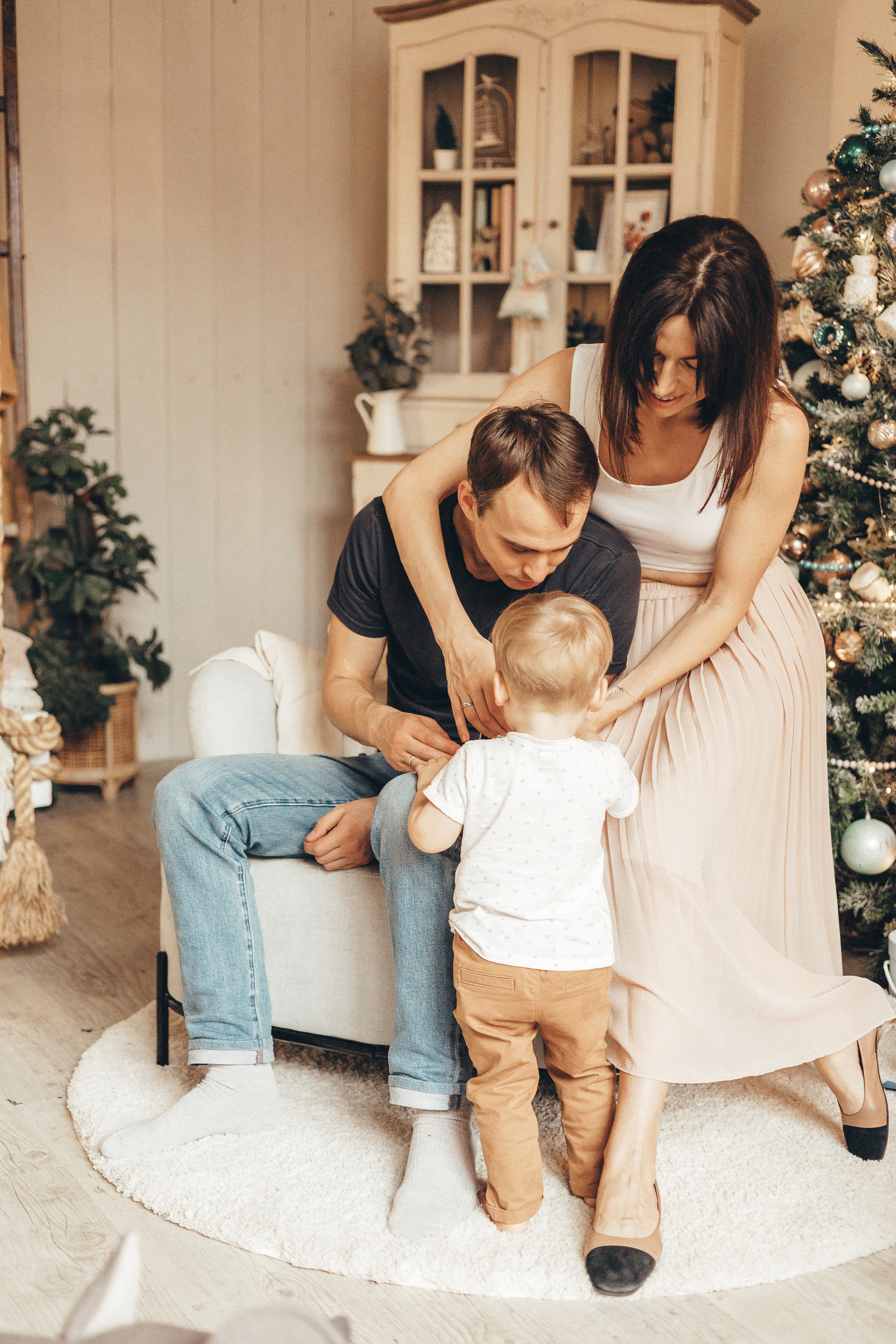 Алена и Андрей Новогодняя. Wedding and family photographer OLGA KILVEIN