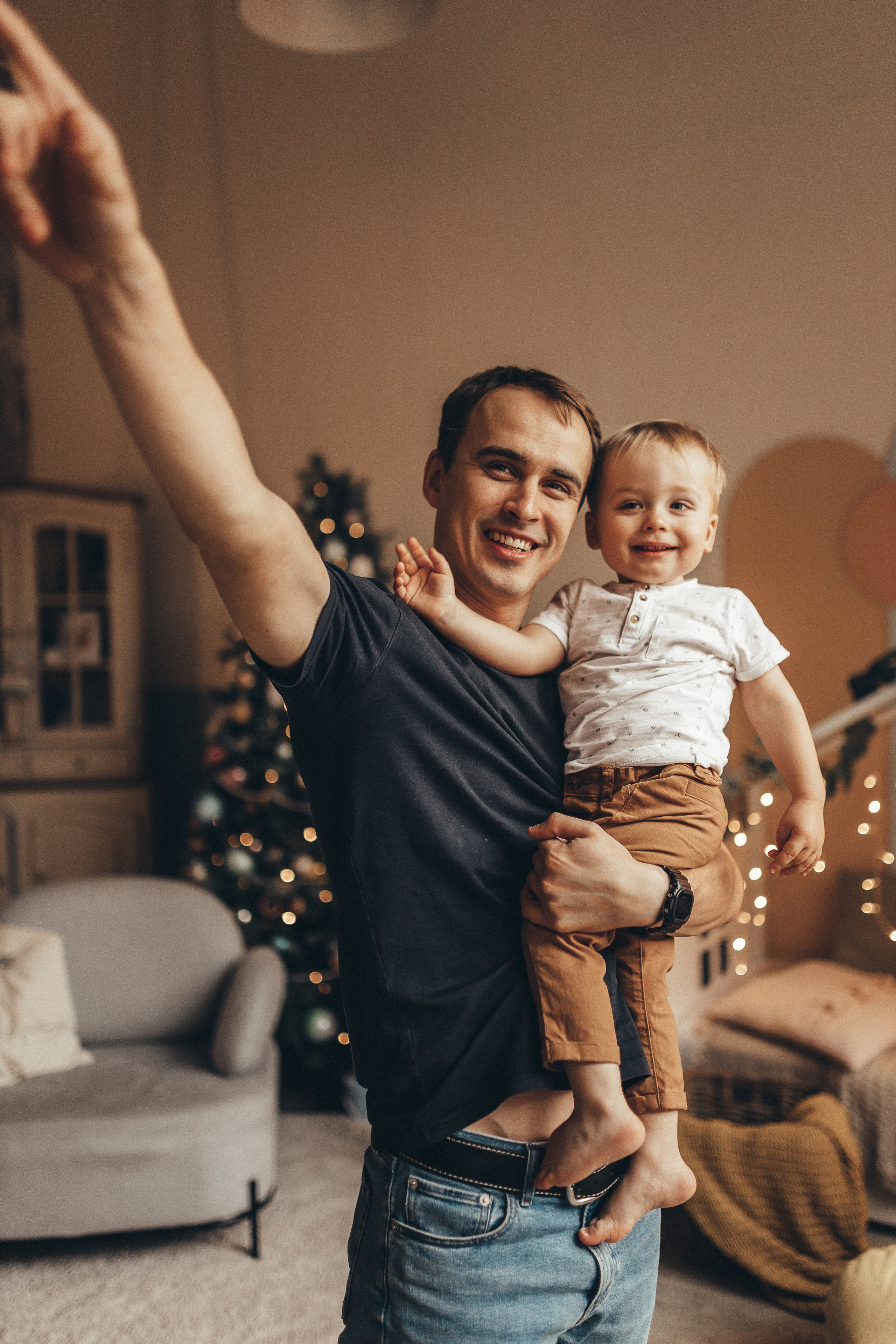 Алена и Андрей Новогодняя. Wedding and family photographer OLGA KILVEIN