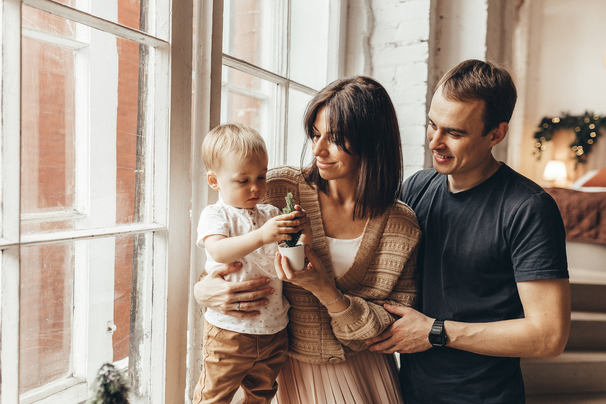 Алена и Андрей Новогодняя. Wedding and family photographer OLGA KILVEIN