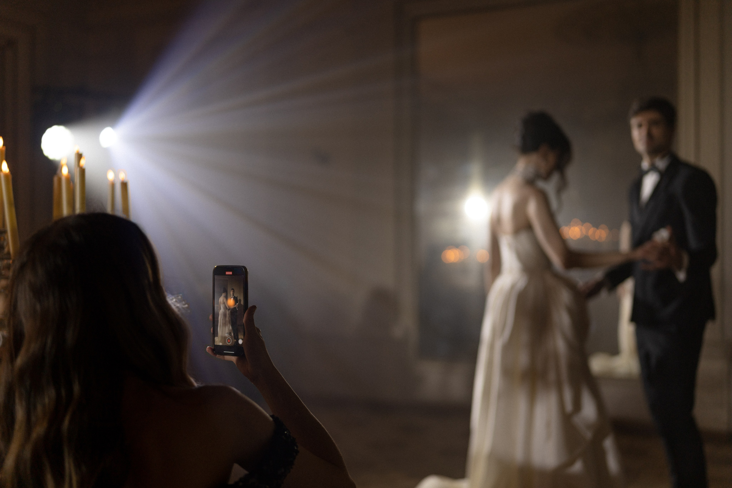 Ужин при свечах. Свадебный и репортажный фотограф Москва