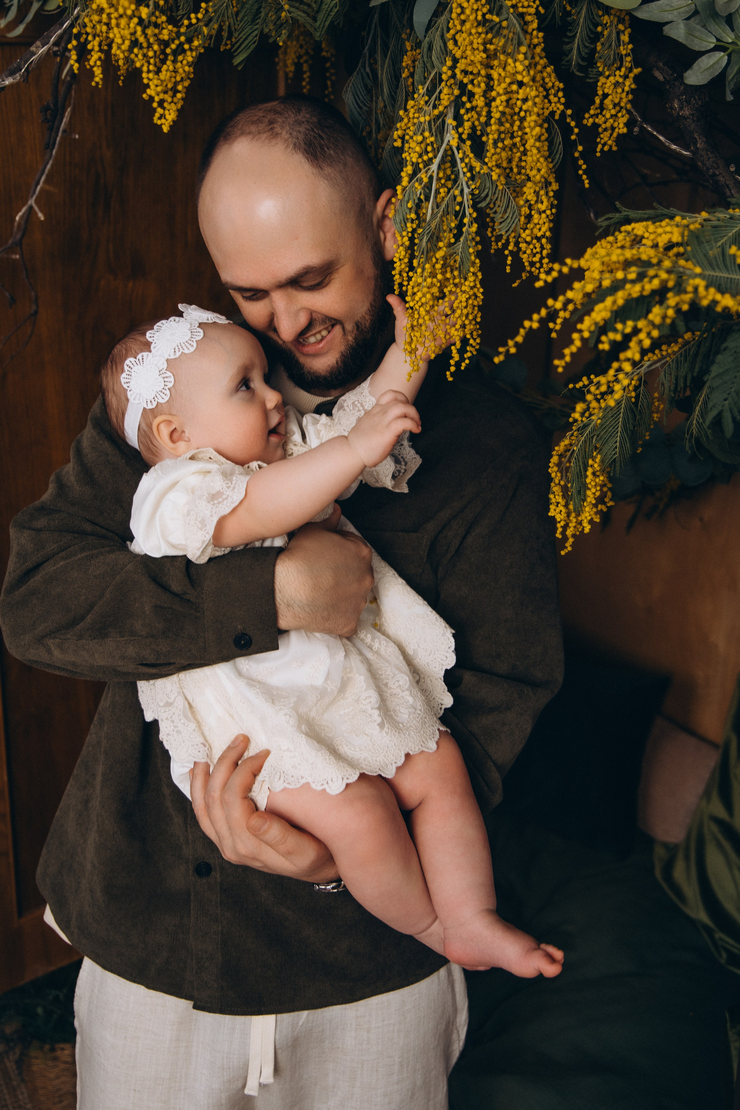 Юлия с семьёй