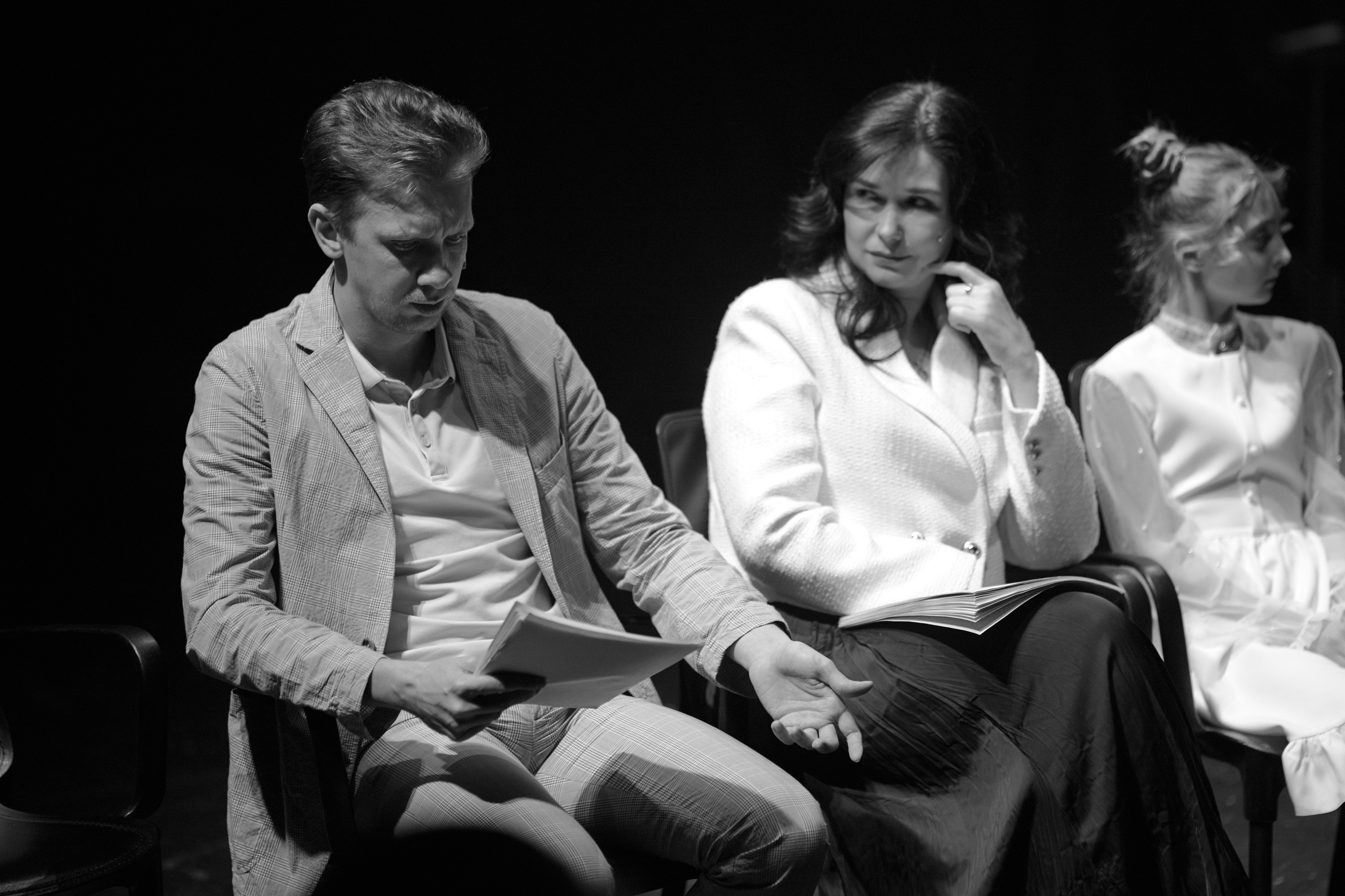 История Тони | читка пьесы. Фотограф Юлия Маринина