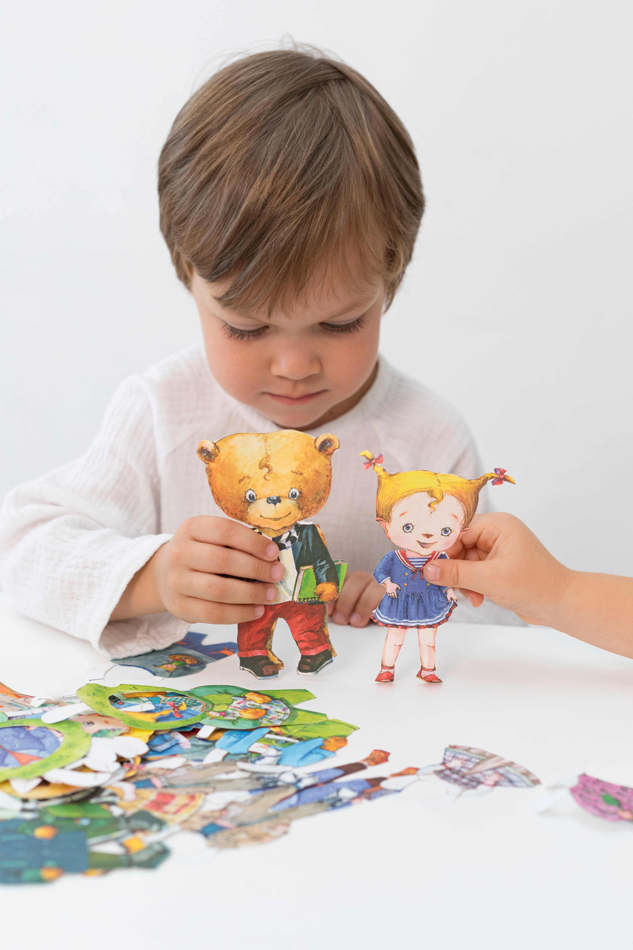 Студийная съемка контента для детского книжного издательства. Детский и контент фотограф Надя Волкова Санкт-Петербург