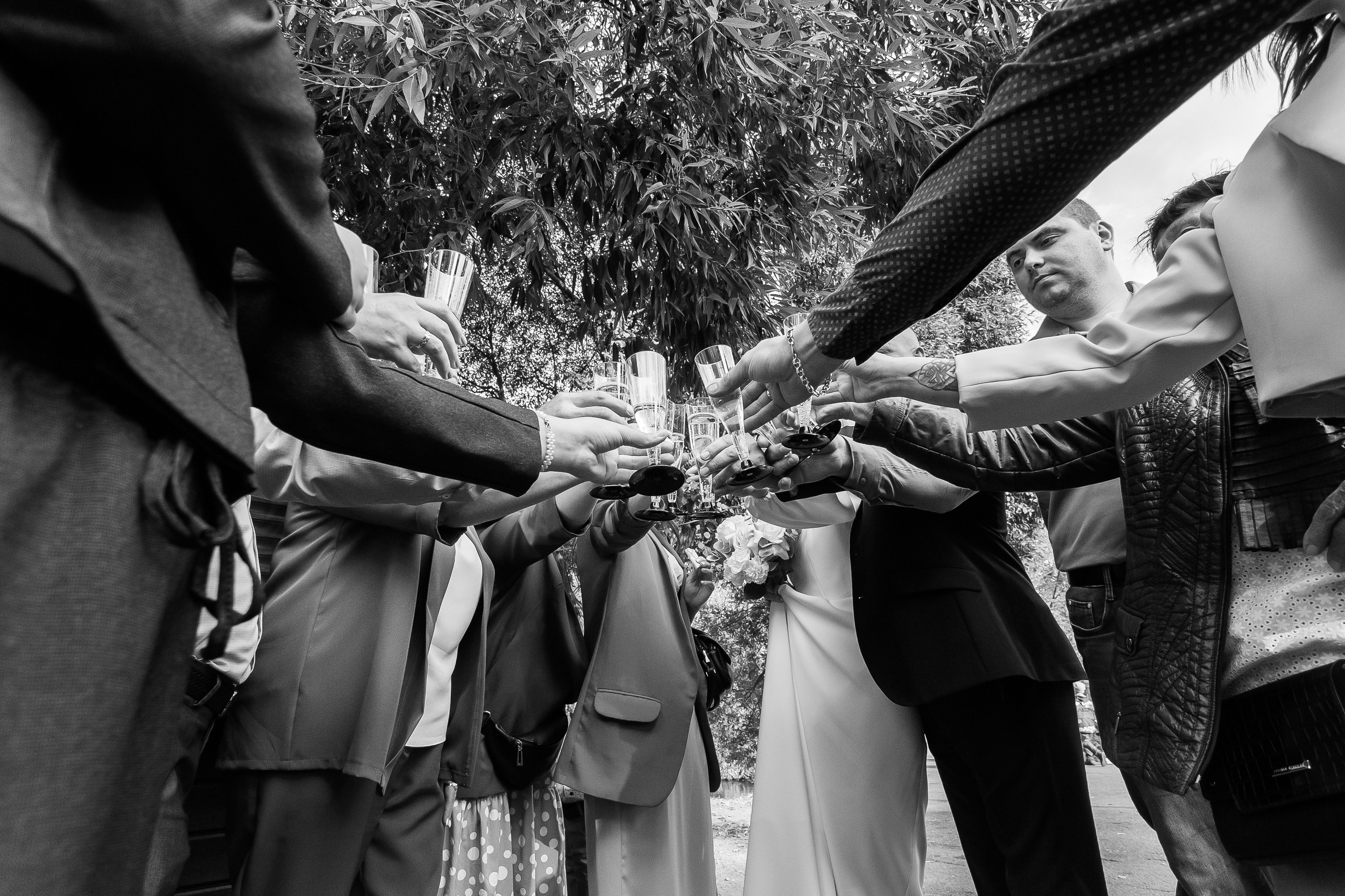 Свадебная съёмка для Екатерины и Андрея (роспись, прогулка, банкет). Свадебный и семейный фотограф г. Ярославль Савинская Анастасия