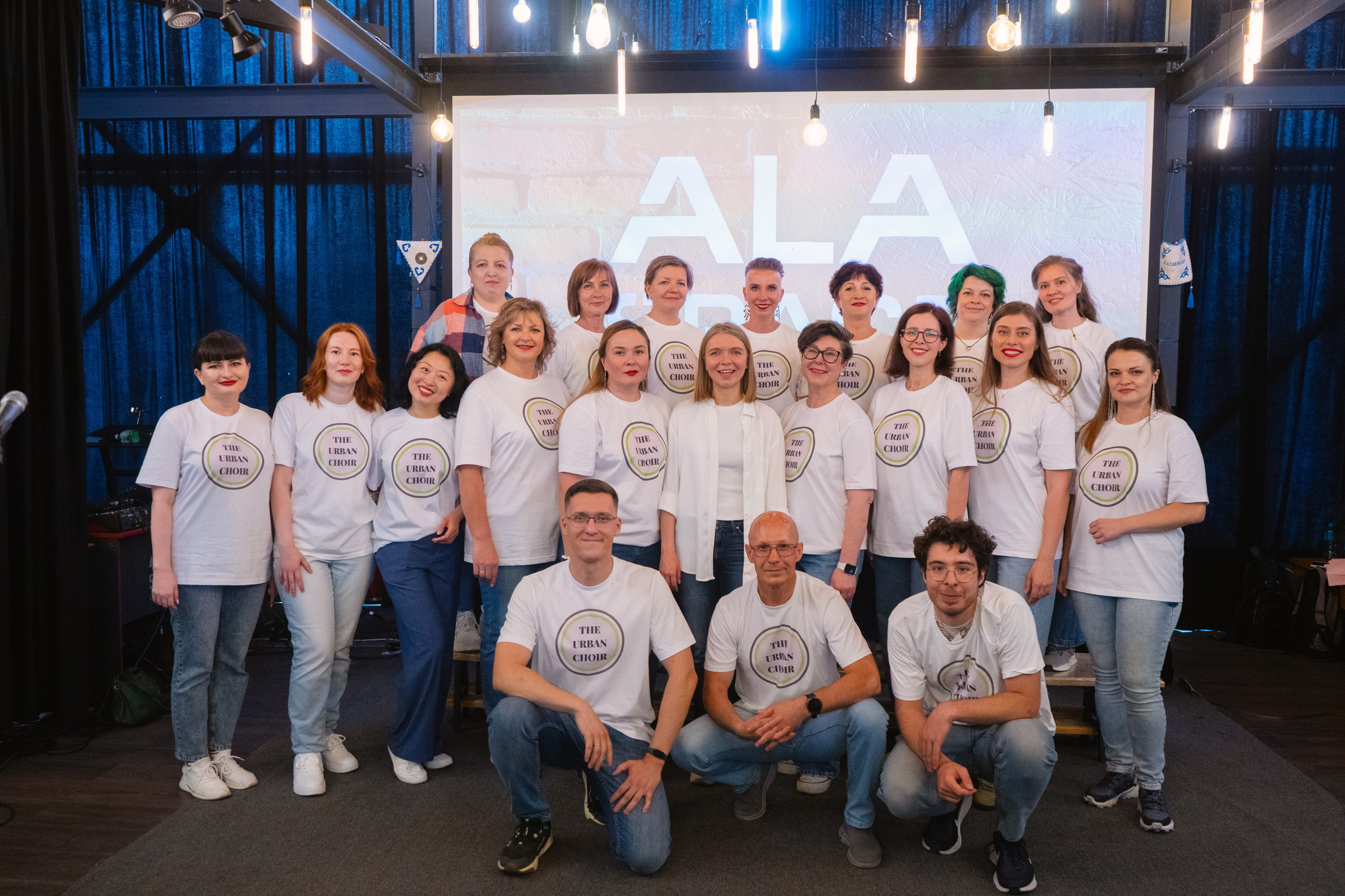 The Urban Choir. Профессиональная съемка в Алматы