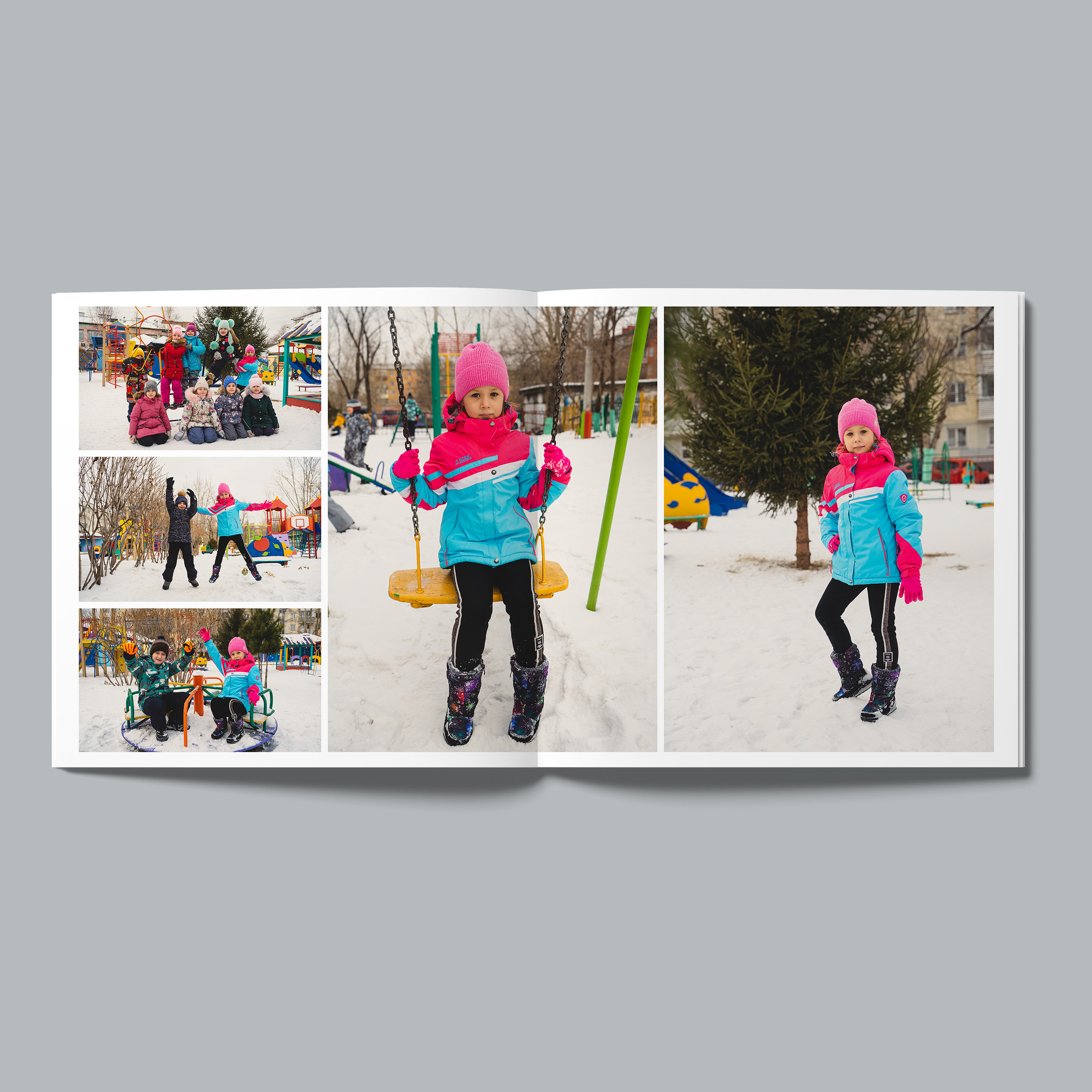 Белый. Выпускные альбомы для детского сада и школы в Красноярске Мария Русяев