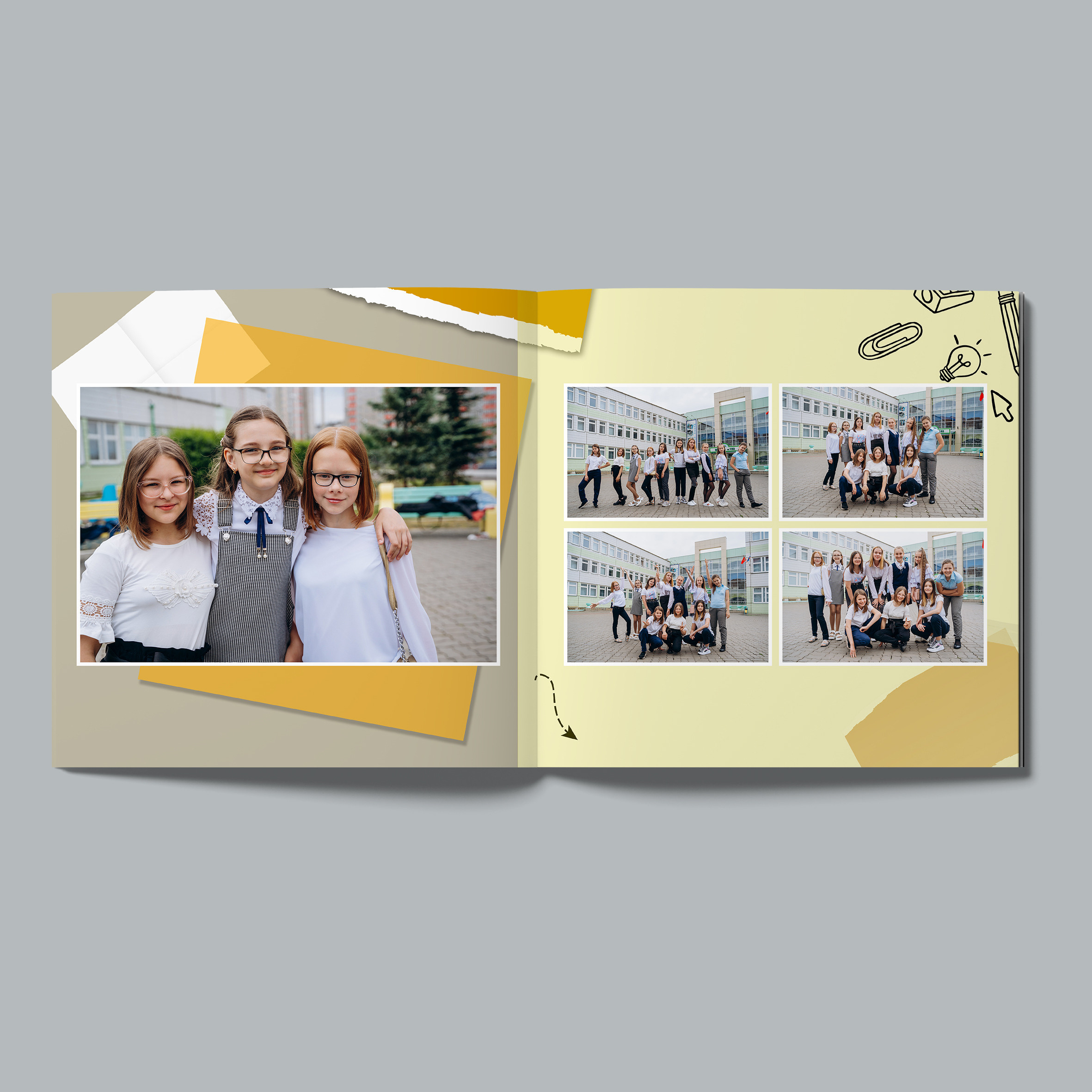 Серебро (нач.школа). Выпускные альбомы для детского сада и школы в Красноярске Мария Русяев