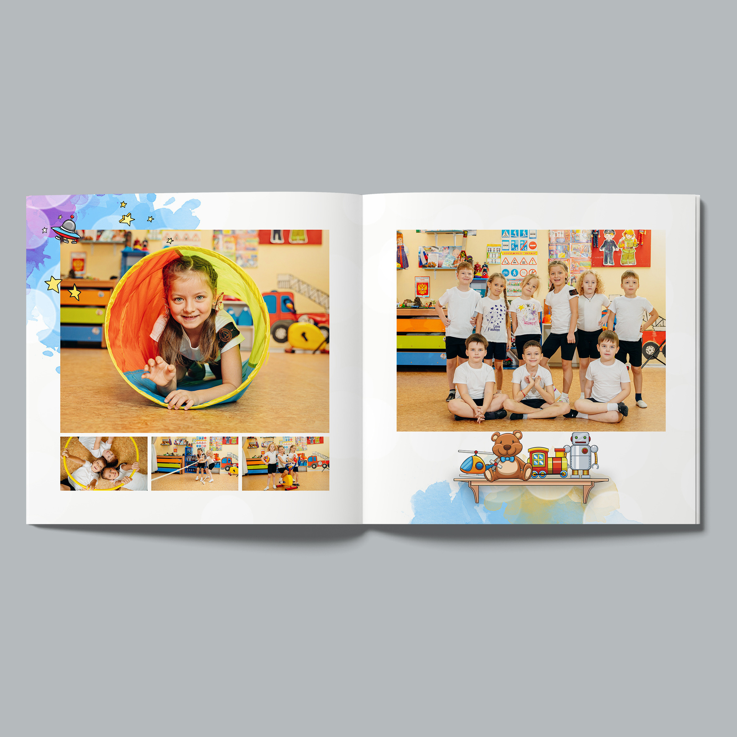 Золото (дет.сад). Выпускные альбомы для детского сада и школы в Красноярске Мария Русяев