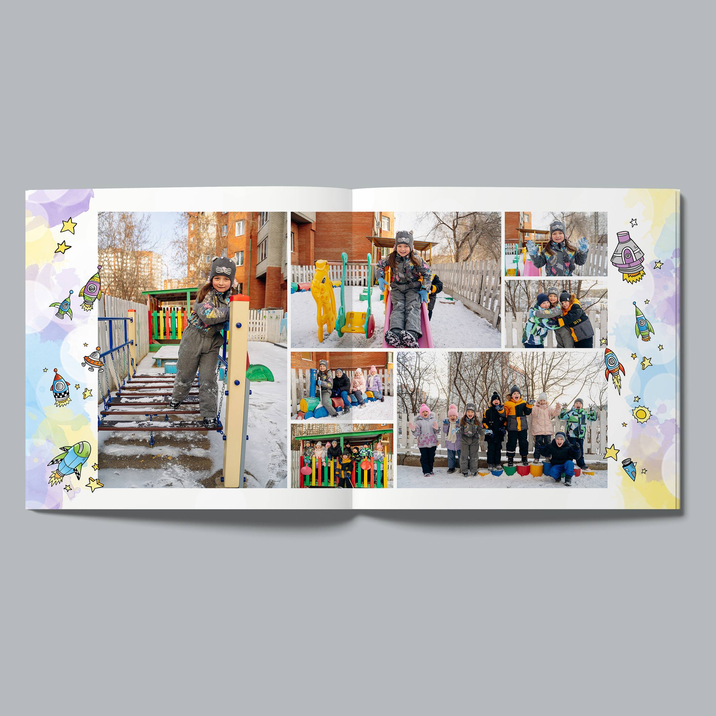 Золото (дет.сад). Выпускные альбомы для детского сада и школы в Красноярске Мария Русяев