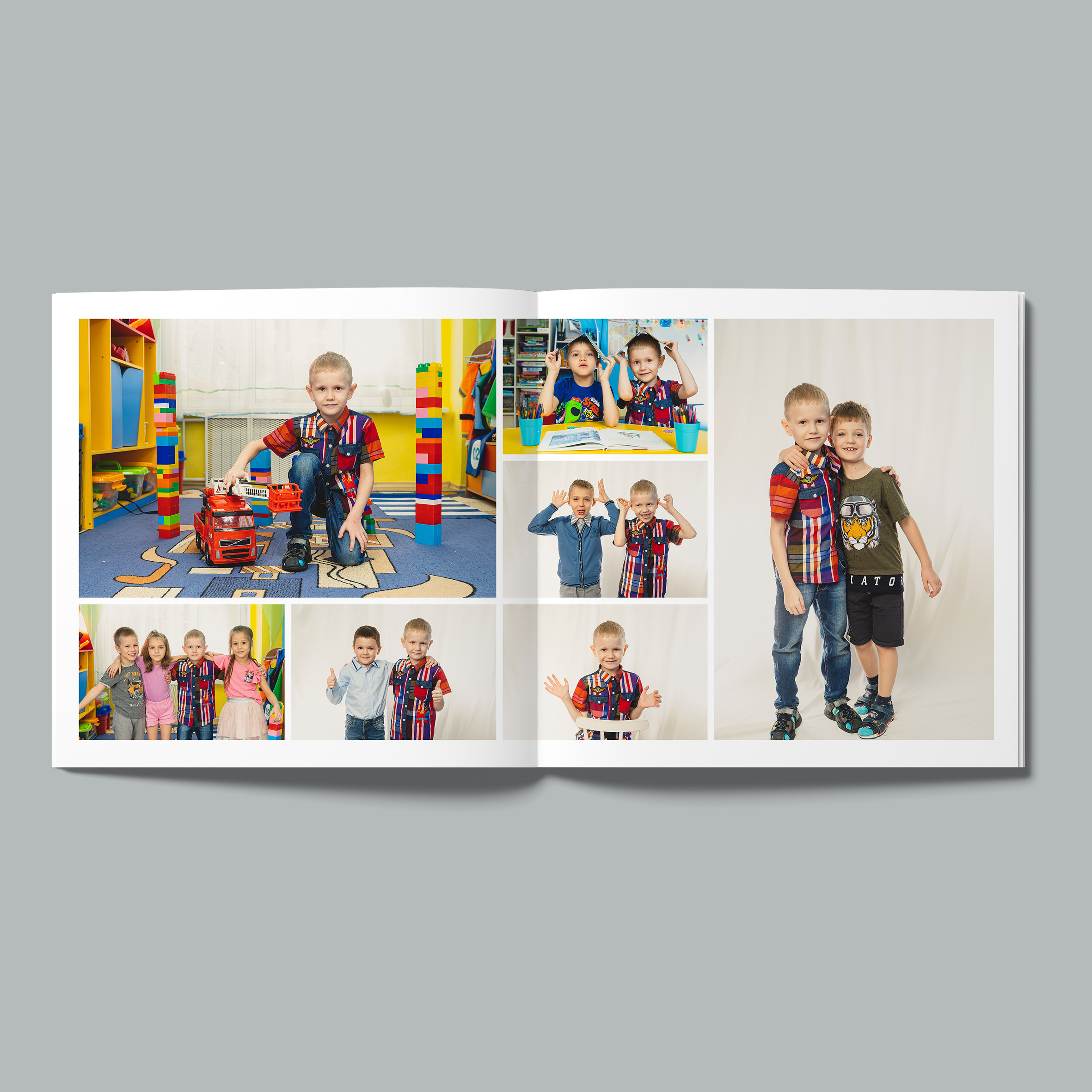 Белый. Выпускные альбомы для детского сада и школы в Красноярске Мария Русяев