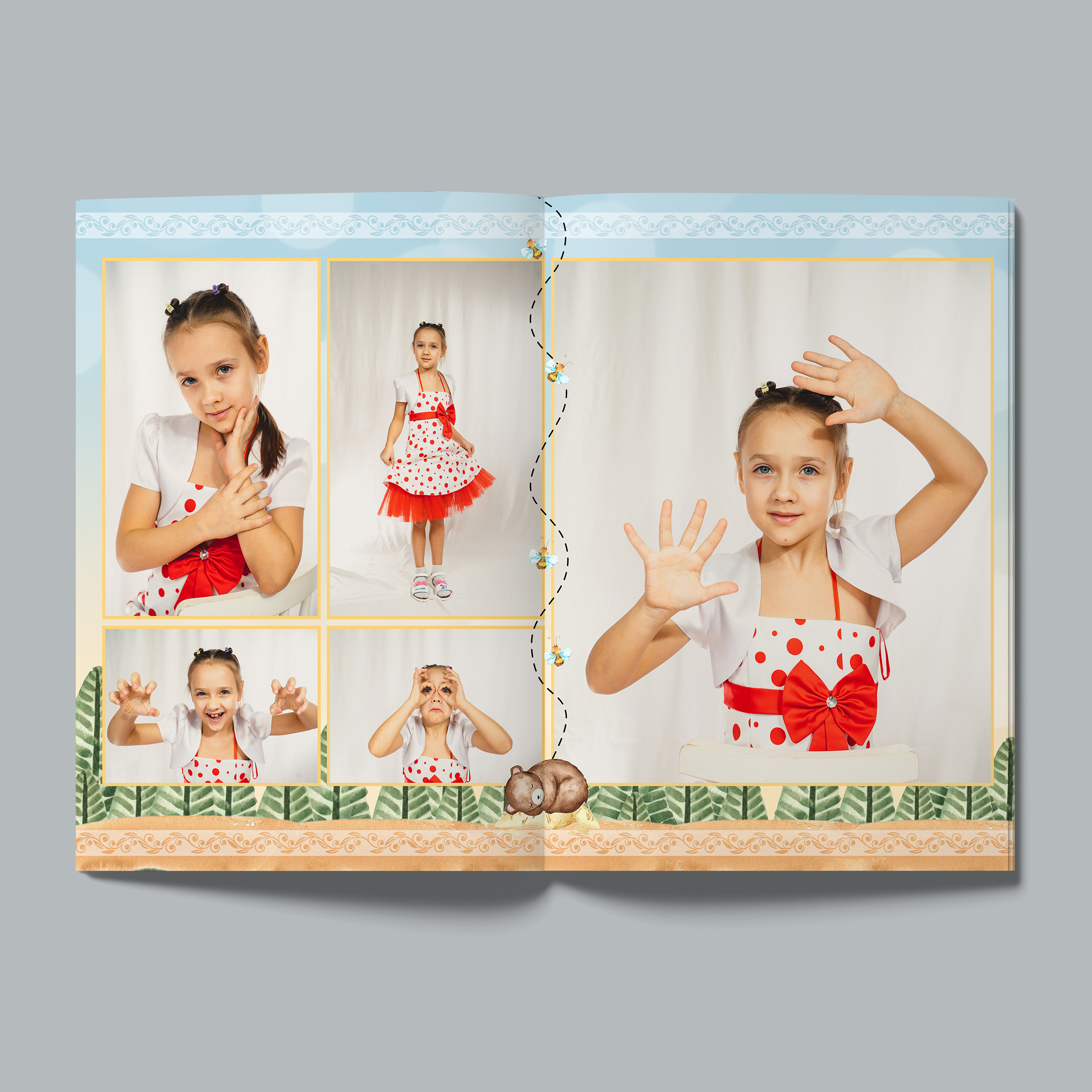 Серебро (дет.сад). Выпускные альбомы для детского сада и школы в Красноярске Мария Русяев