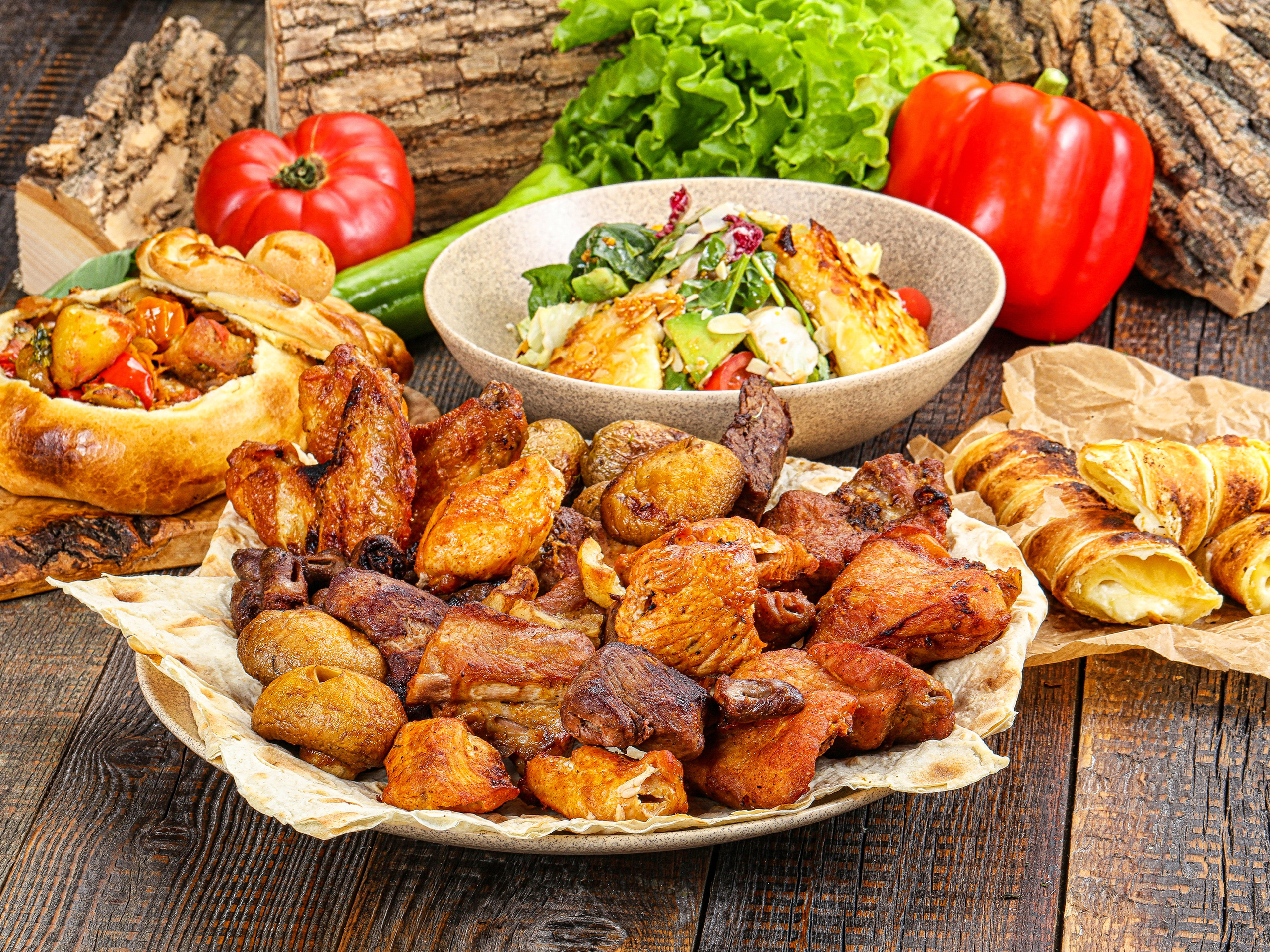 Съемка шашлыков и стейков. Фуд-фотограф Андрей Старостин — съемка еды в Москве. 9000 руб. в час