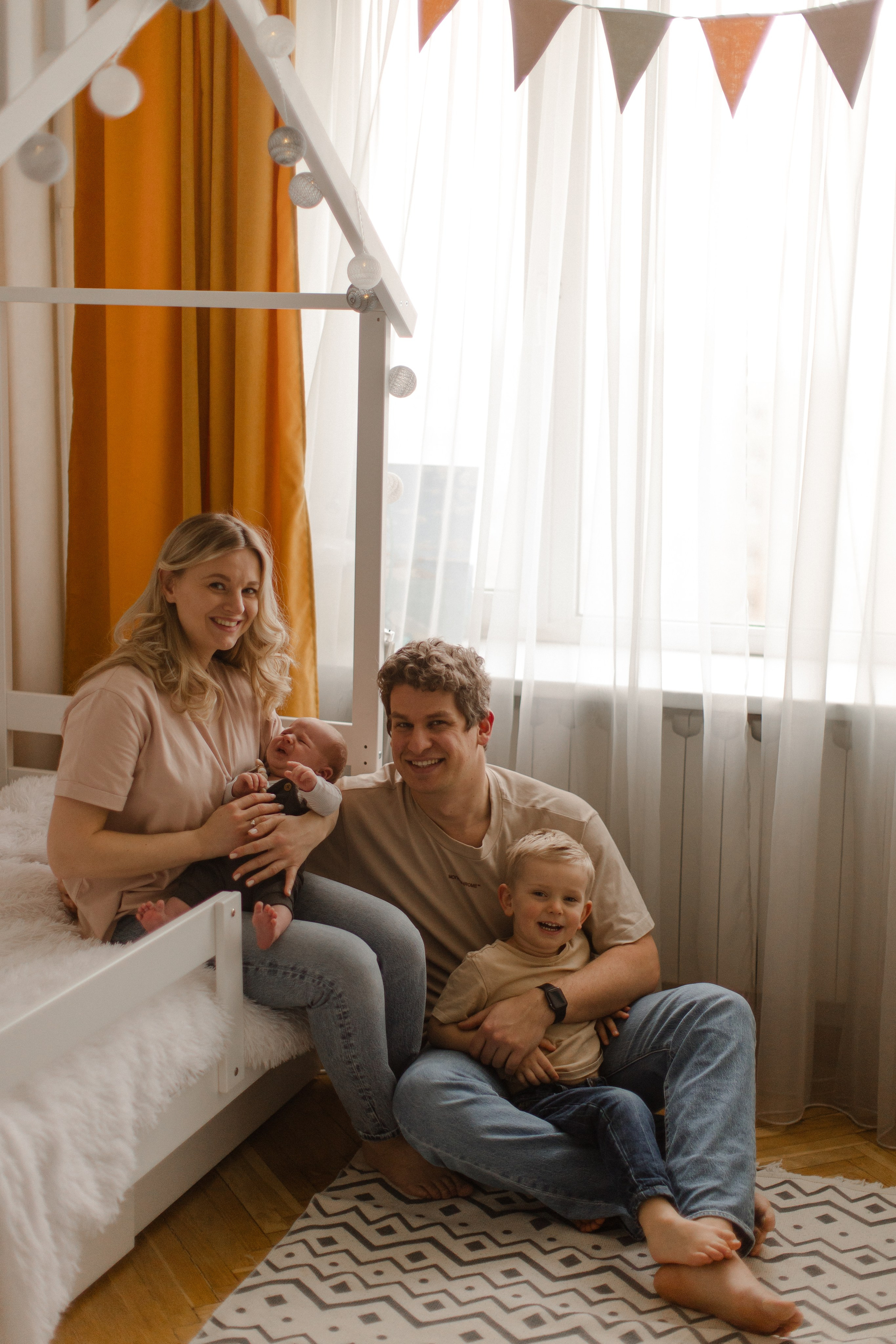 Ульяна Акрам и дети. Семейный и детский фотограф в Москве Кузьмина Мария