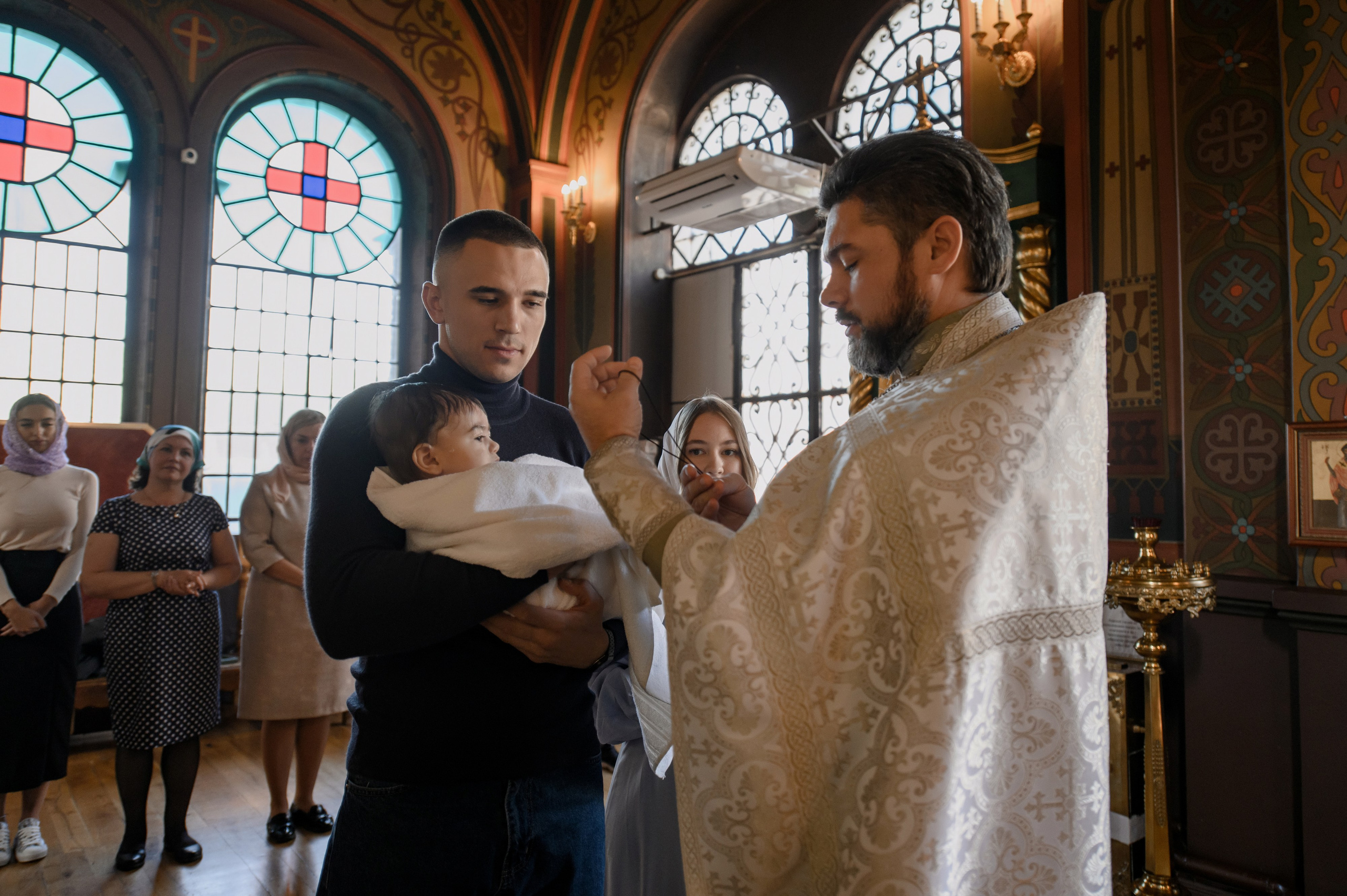 Таинство крещения Ванечки. Свадебный фотограф Краснодар Елена Воробьева