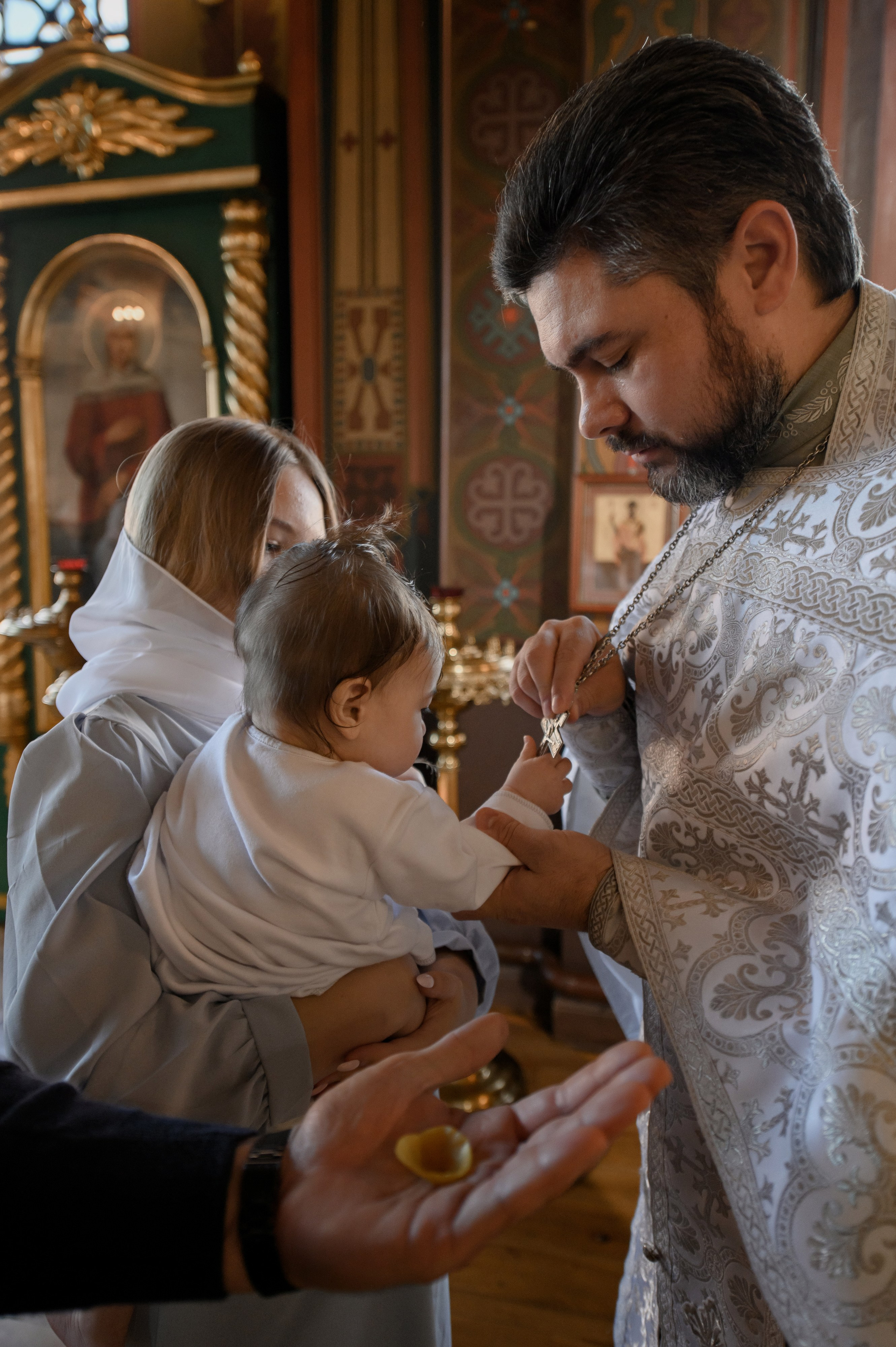 Таинство крещения Ванечки. Свадебный фотограф Краснодар Елена Воробьева