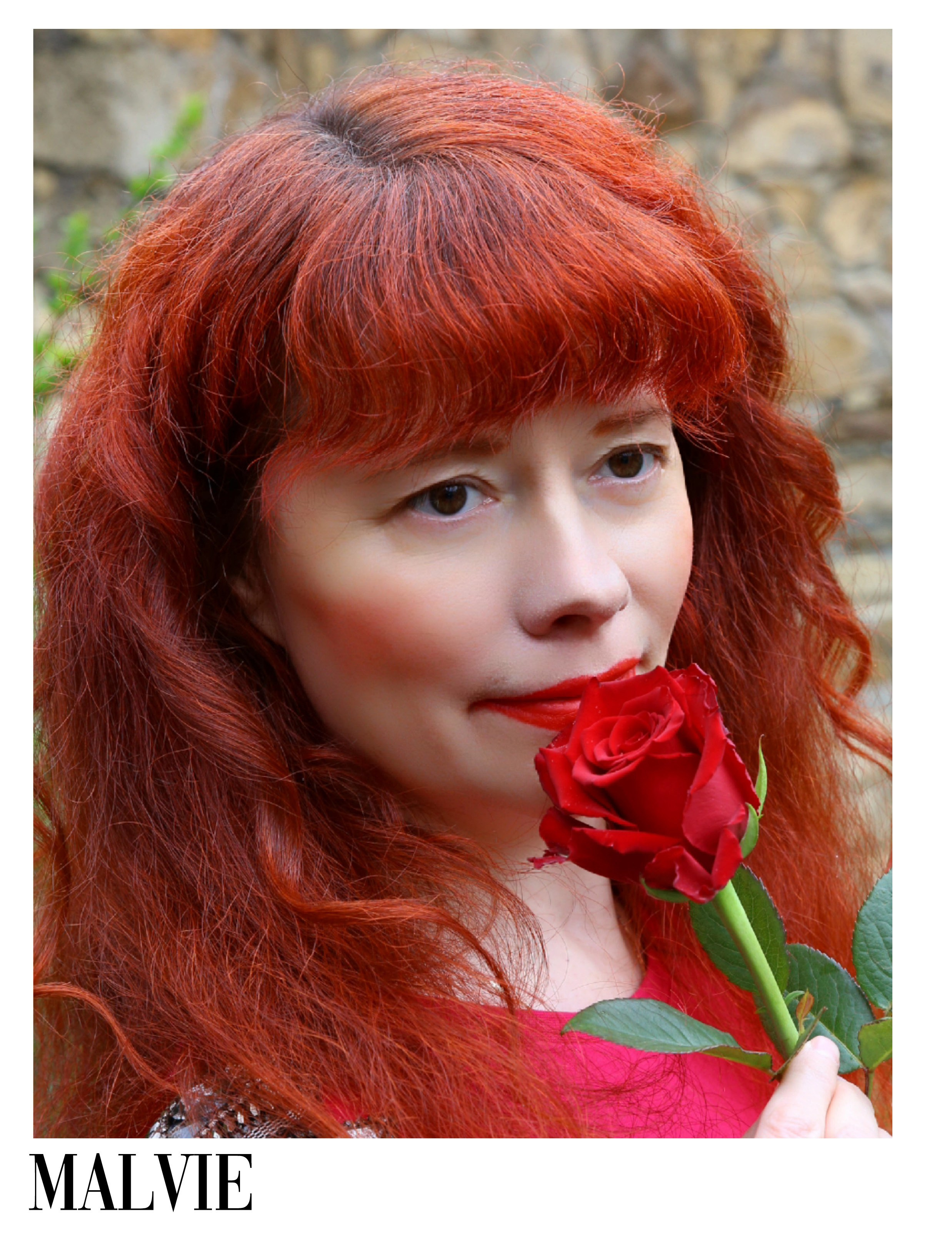 Model Malvie, French magazine. Светлана Фатьянова