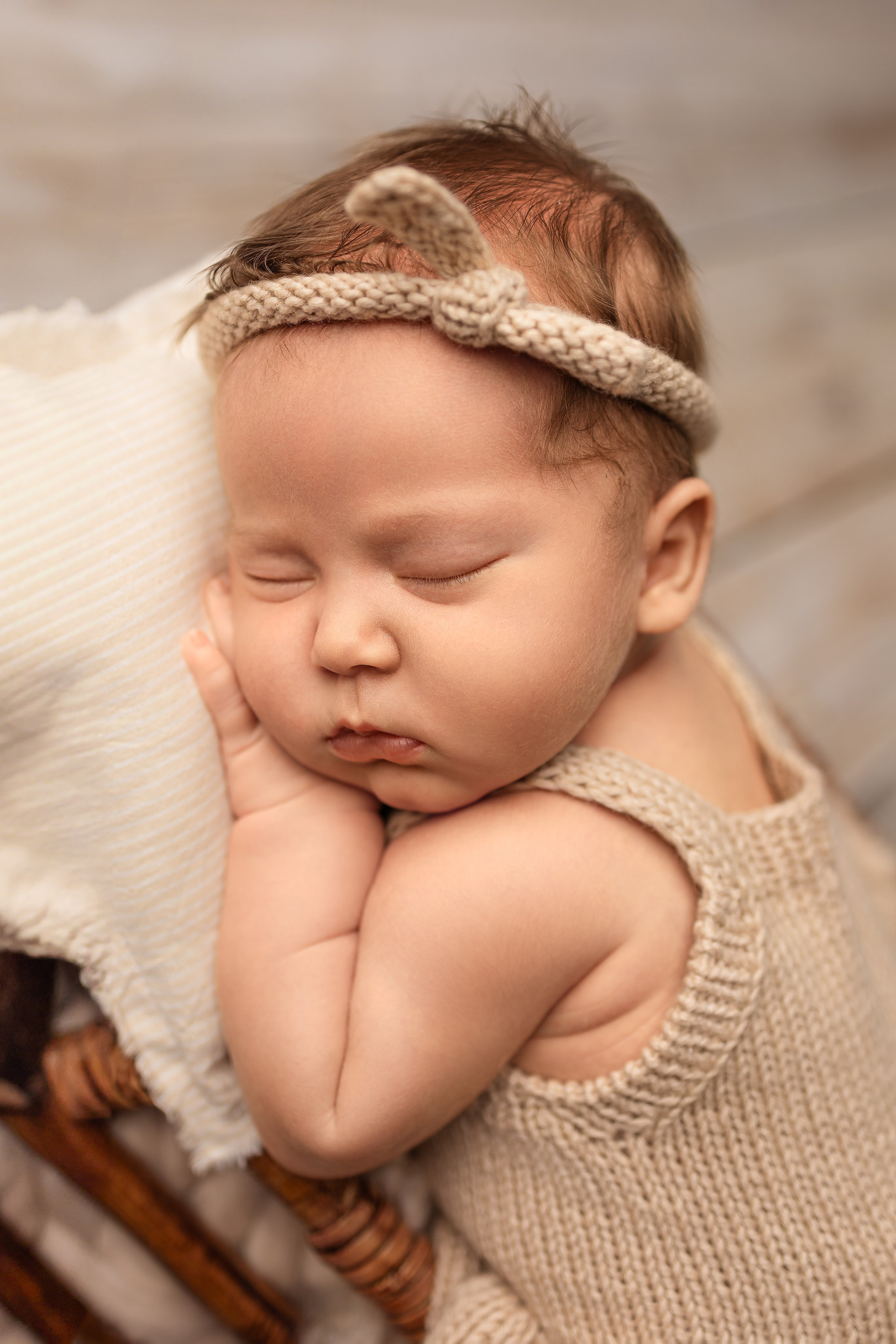 Лилия 10 дней. Фотограф новорождённых Newborn Москва