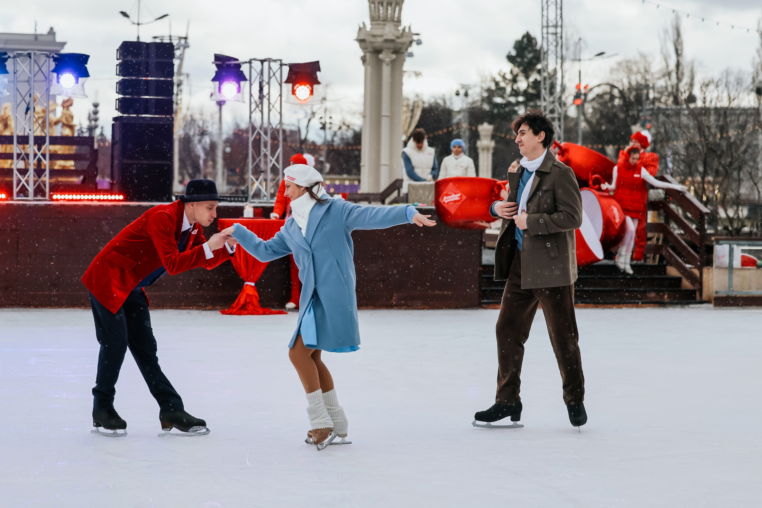 Ледовое шоу ВДНХ проект Московское чаепитие. Фотограф и видеограф Анна Домашенко
