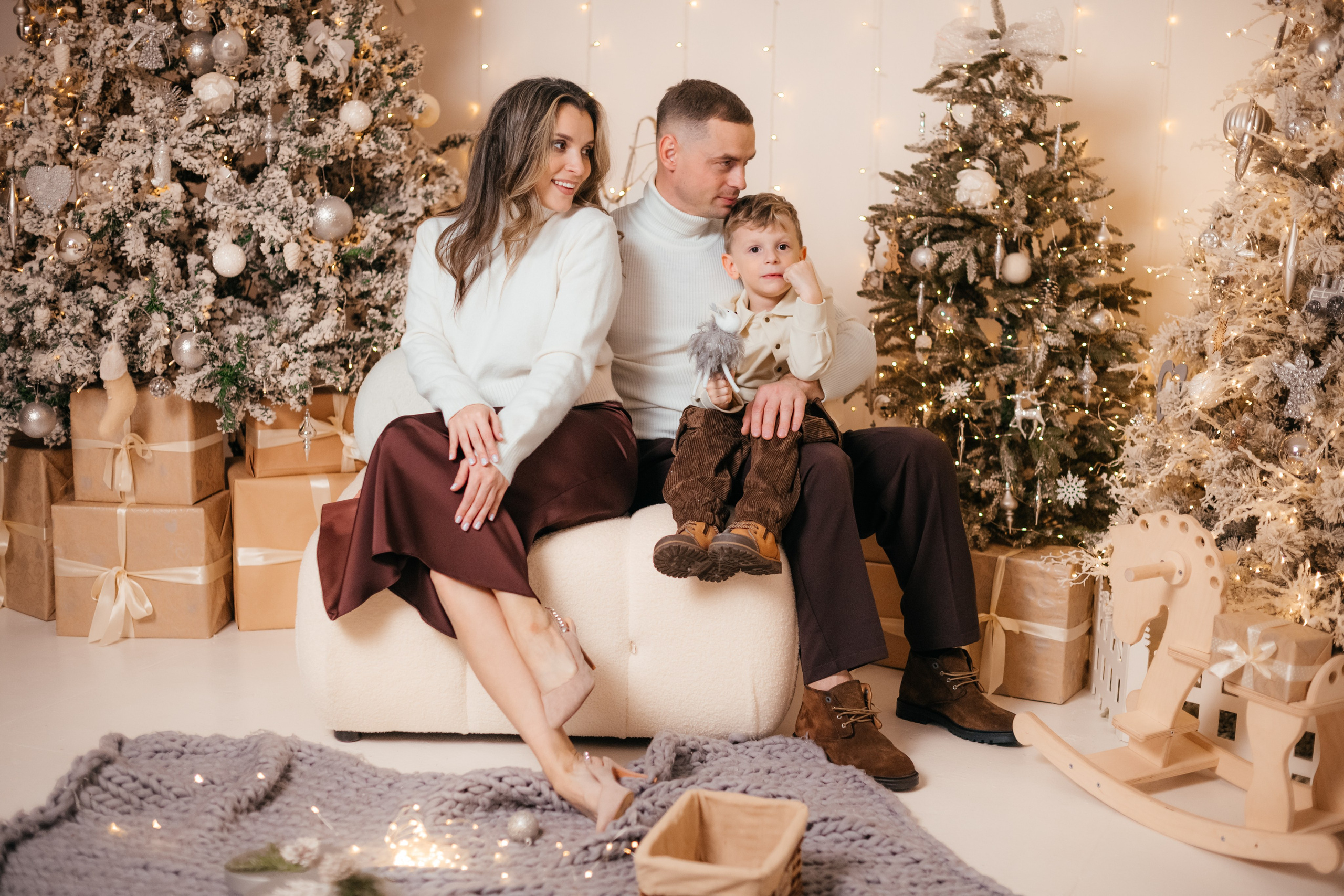 Новогодняя сьемка. Фотограф Анна Качан