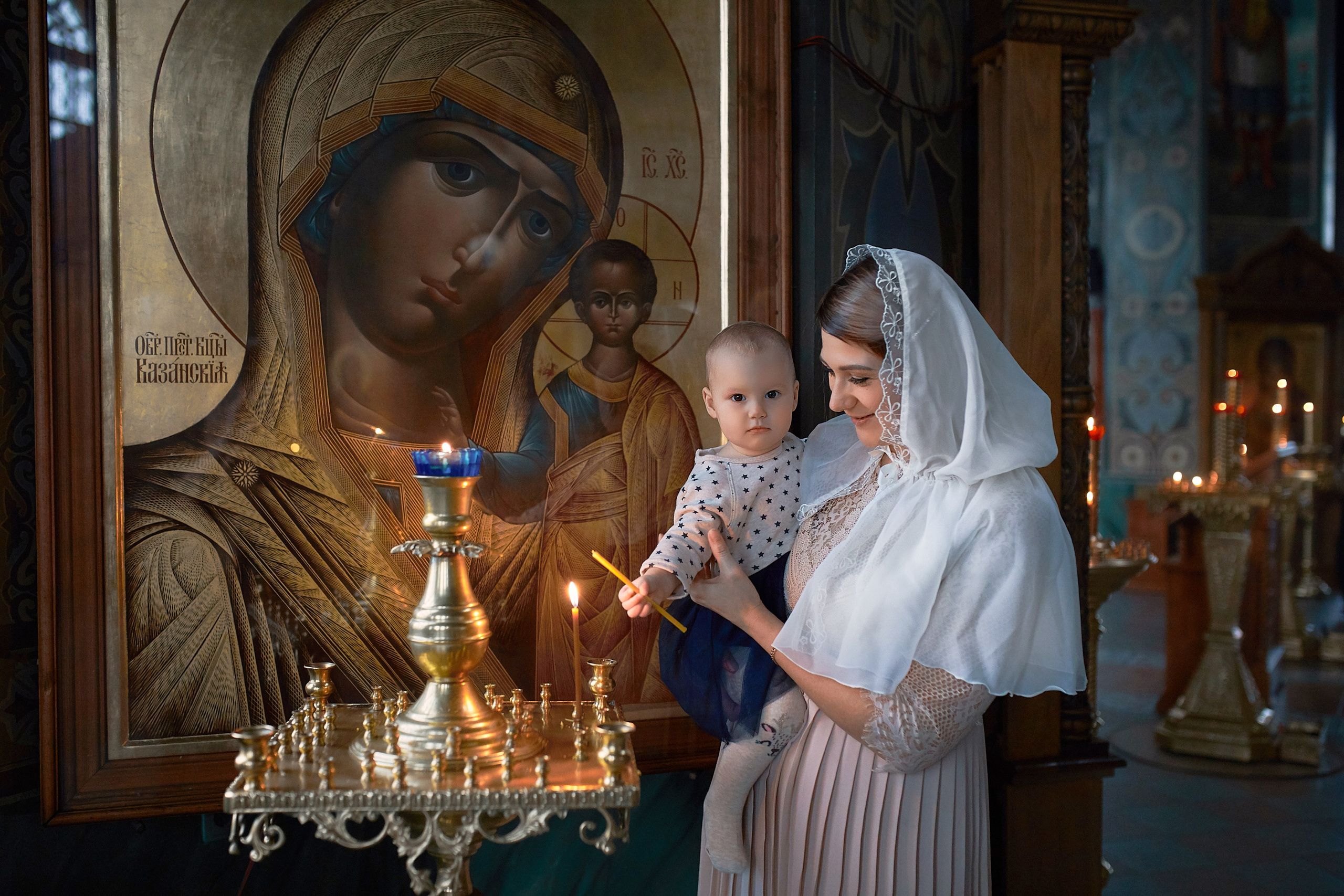 Таинство Крещения. Детский фотограф новорождённых в Ростове-на-Дону. Фотограф крещения. Фотограф Беременности. Детская фотосессия на год