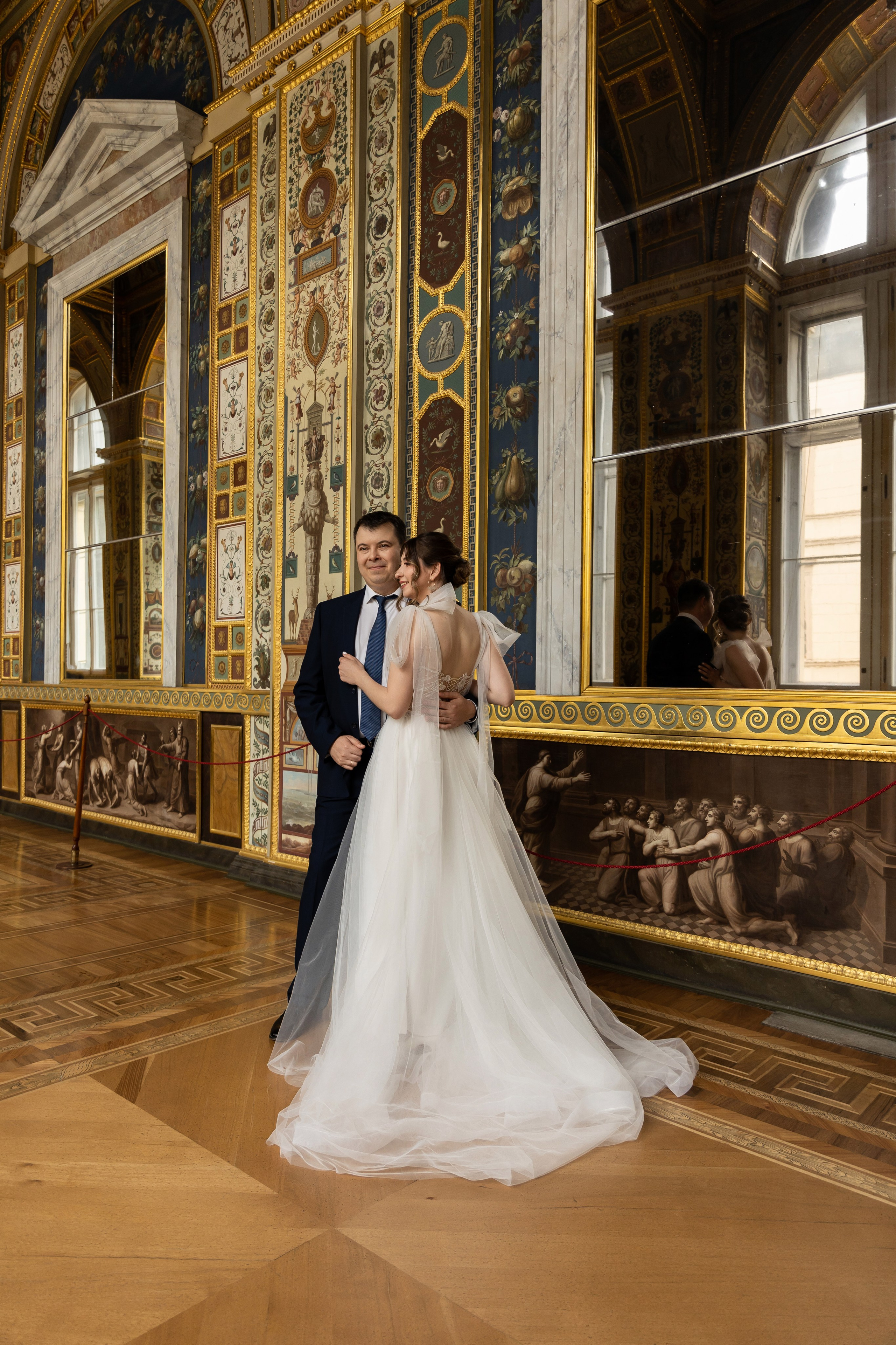 Свадебная фотосессия в Эрмитаже. Семейный и свадебный фотограф в Санкт-Петербурге Татьяна Швыкова