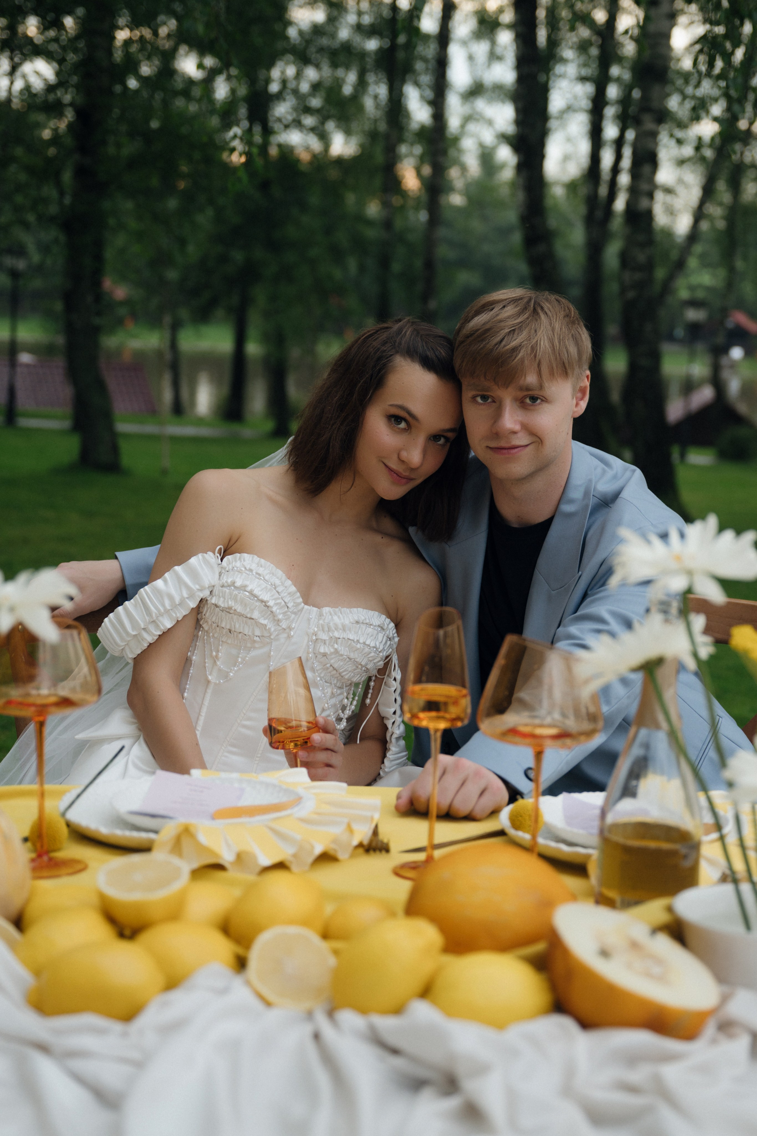 Лимонная свадьба. Свадебный фотограф в Москве Анастасия Колесникова