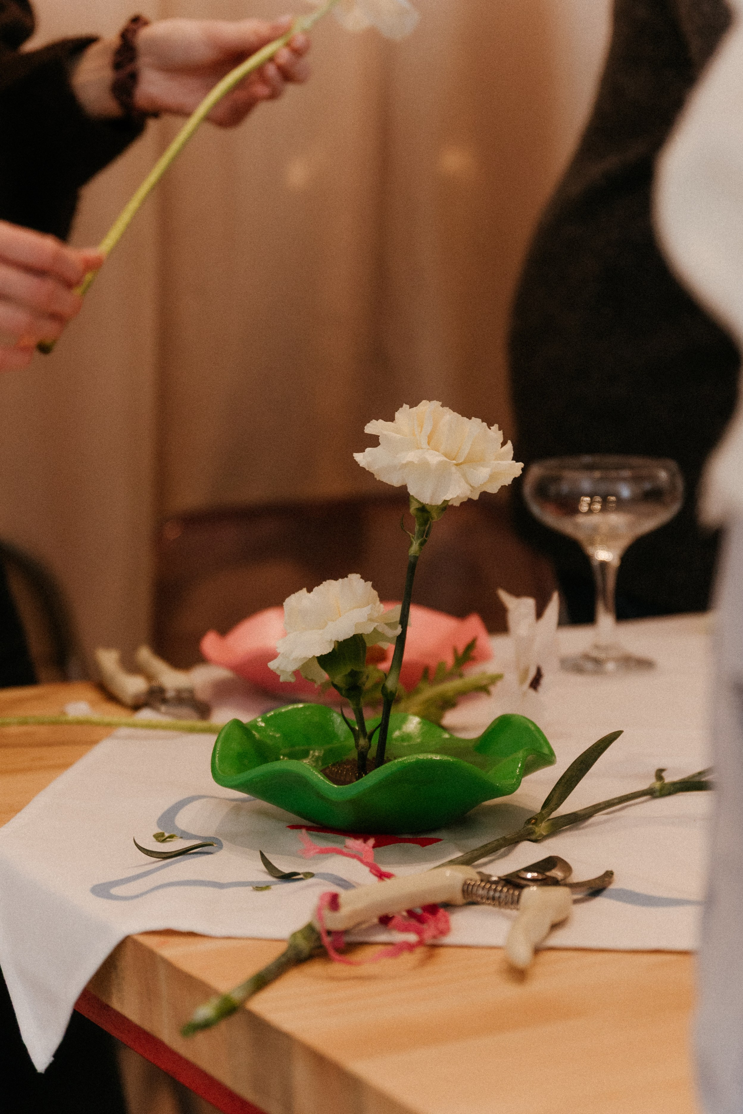 Мастер Класс по созданию Экибаны. Фотограф Муратова Алена