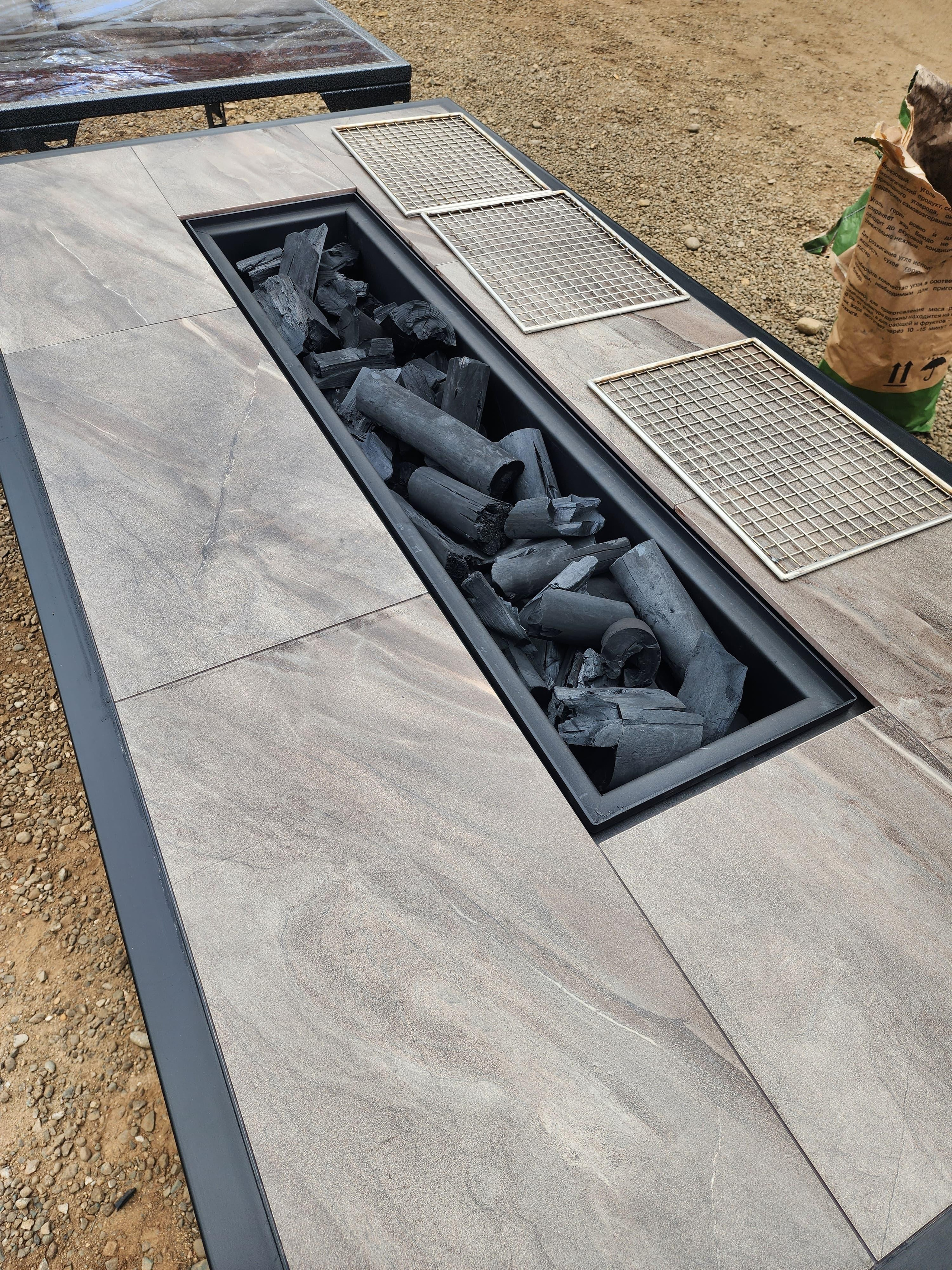 Стол-гриль. Купить / заказать мангал для дома в Краснодаре от производителя «Мангал Мастер»