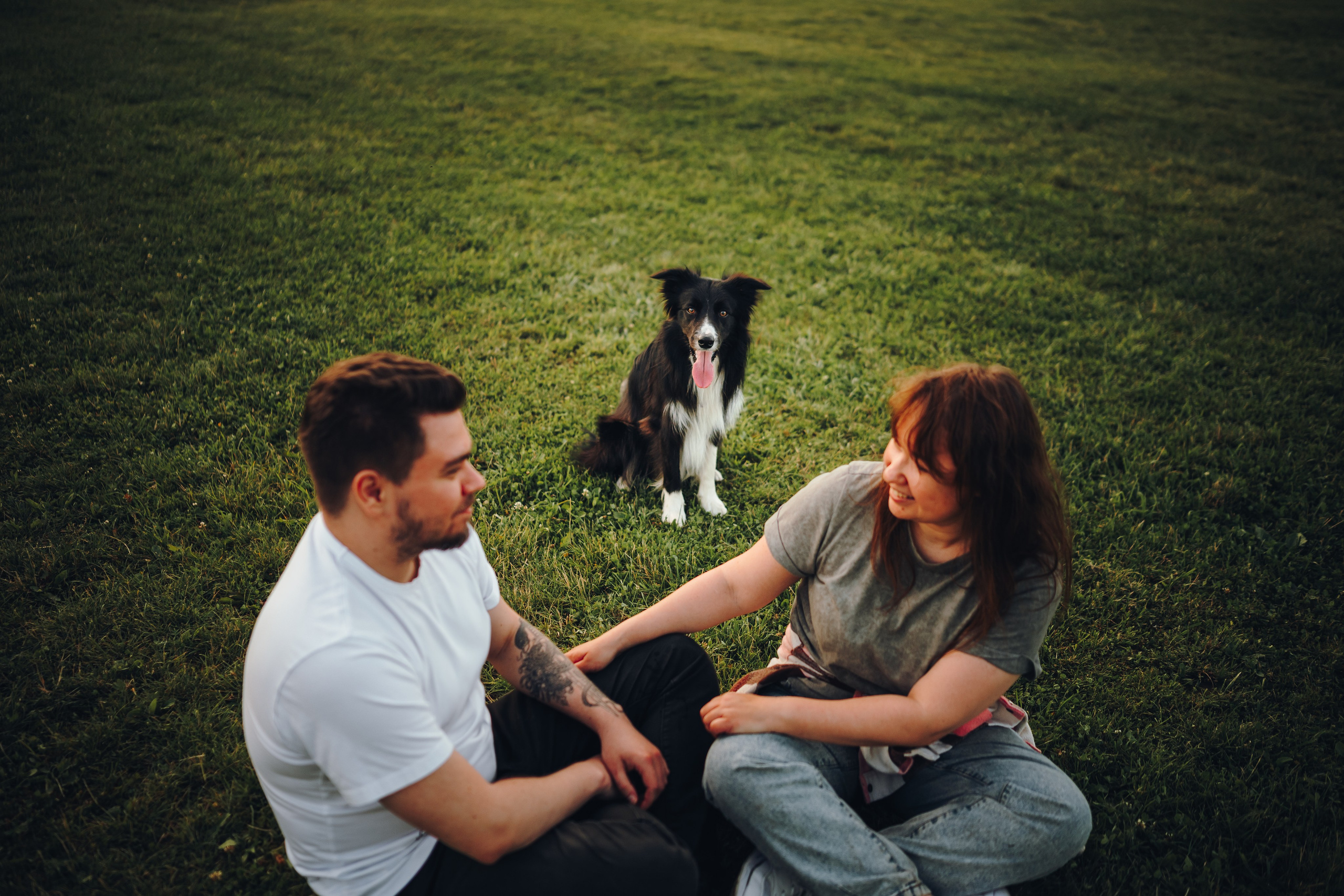 Марина и Эдж. Семейный фотограф анималист Ананьева Мария — Москва