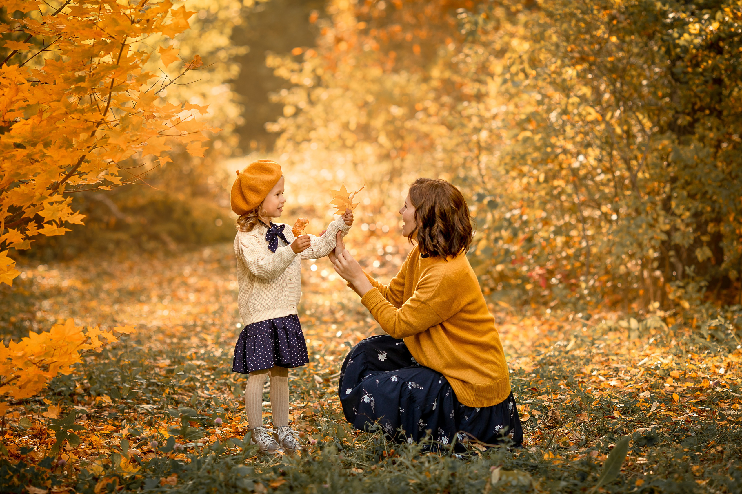 Тёплая осень. Детский и семейный фотограф в Красноярске Елена Коровкина