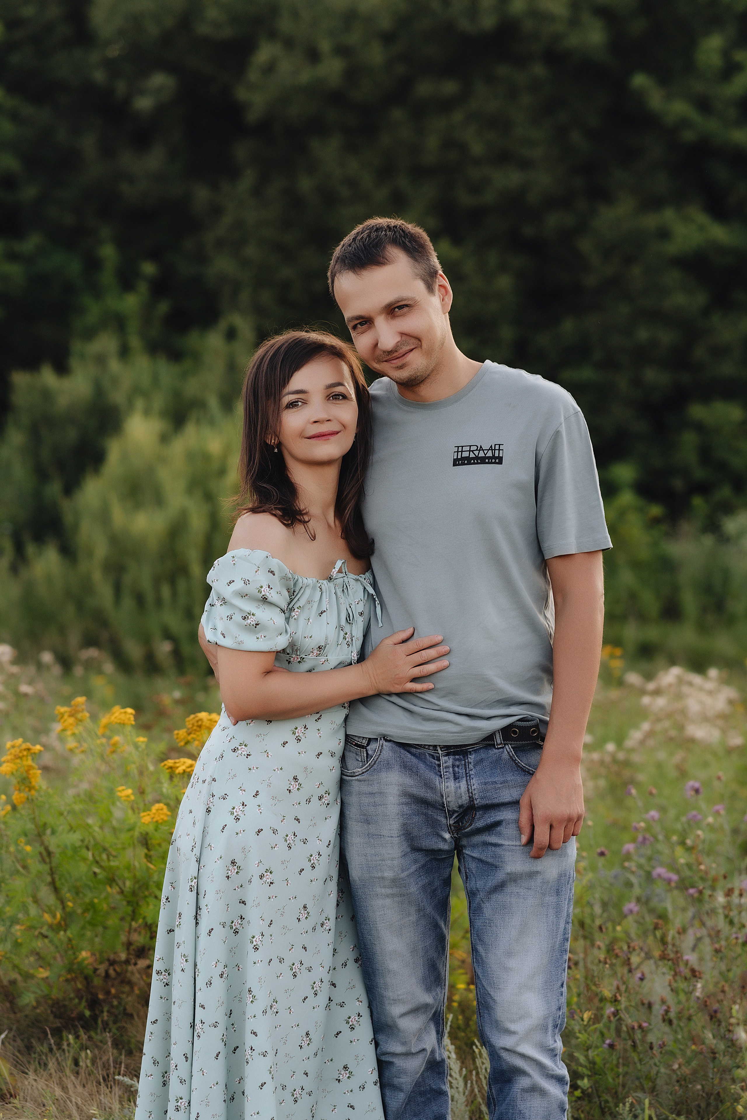 Семейная съемка на закате. Фотограф Карина Шмулёва. Воронеж и область