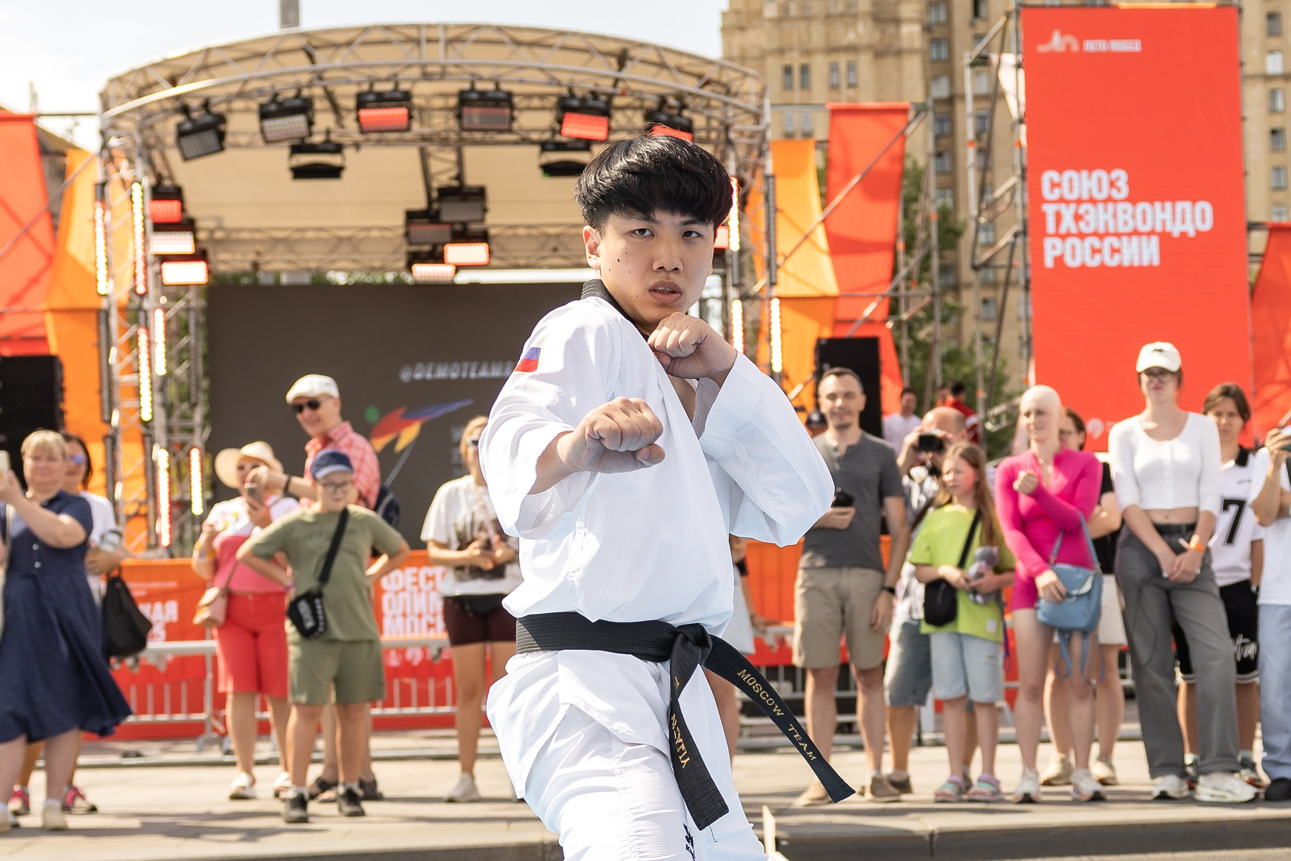 Фестиваль «Олимпийская Москва». Фотограф Владимир Охрименко