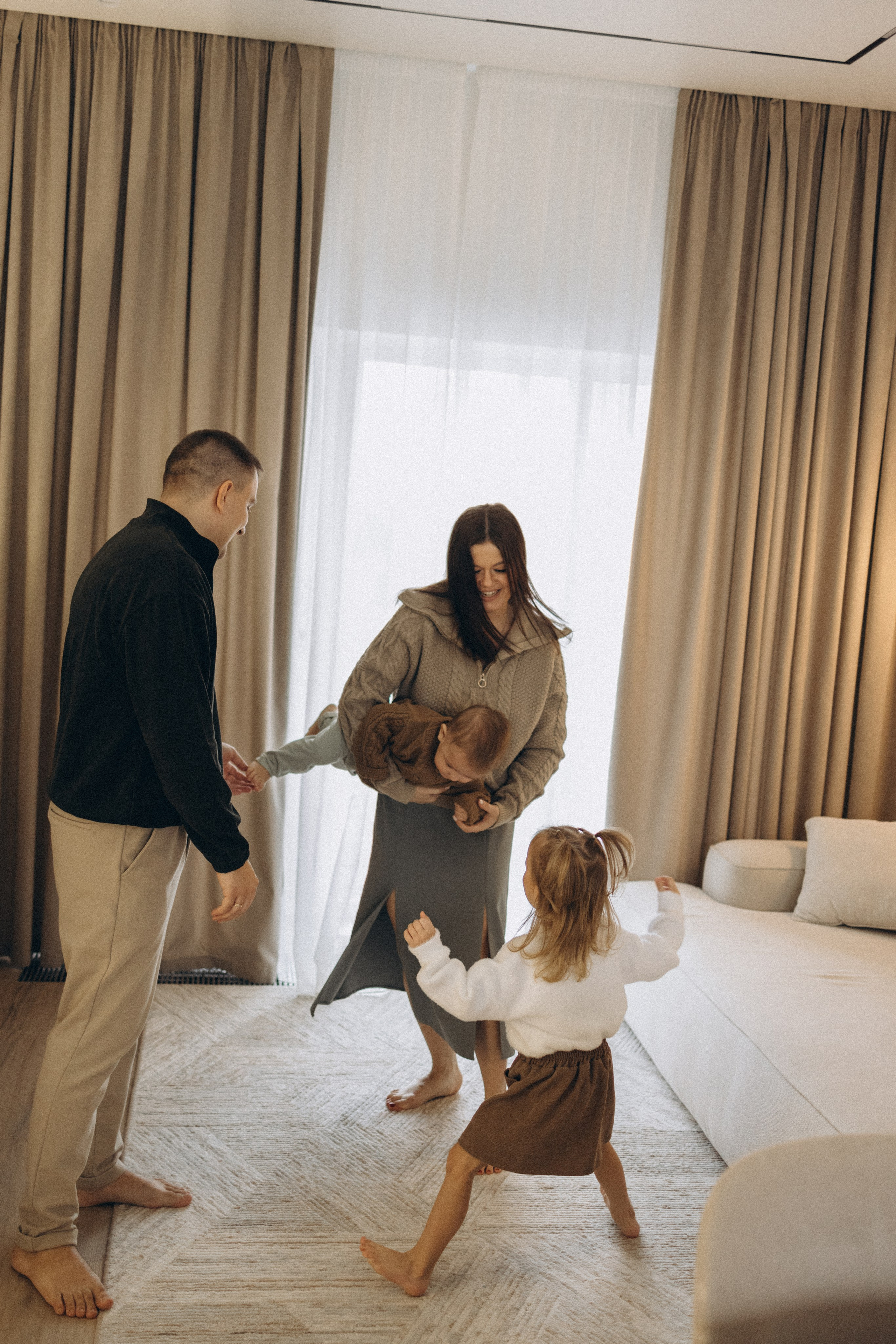 Новый года дома. Семейный и детский фотограф в Тюмени Вика Алленова