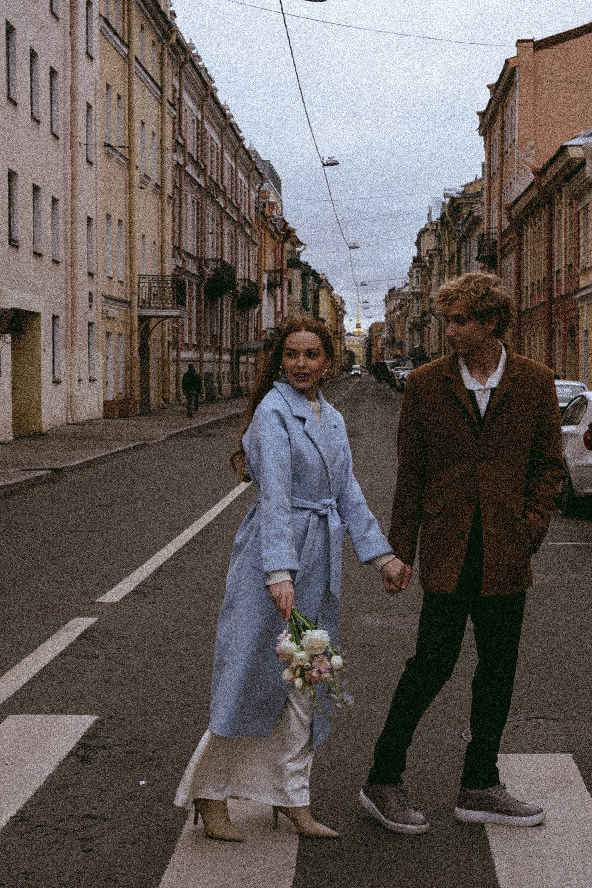 СВАДЕБНАЯ ПРОГУЛКА ПО ПЕТРОГРАДКЕ ВЕСНОЙ (ФОТОСЕССИИЯ ПАРЫ СВАДЕБНАЯ). Профессиональный фотограф, Санкт-Петербург — Виктория Богомолова