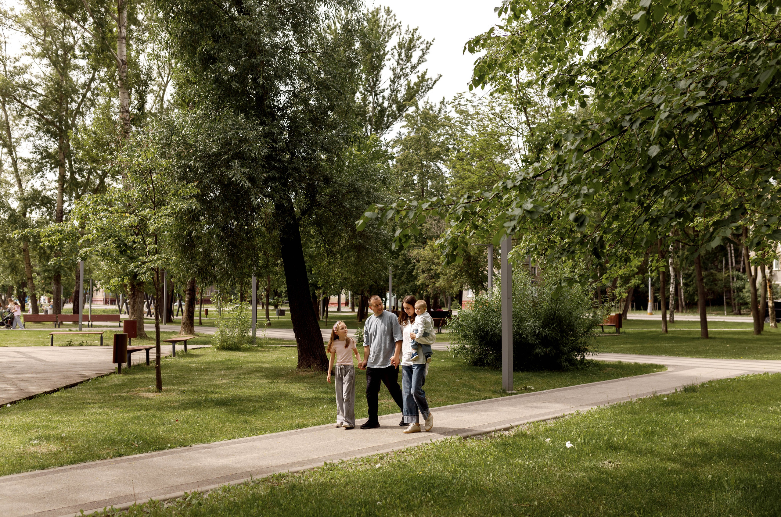 Татьяна с семьёй. Фотограф в Москве Юлия Хамзина