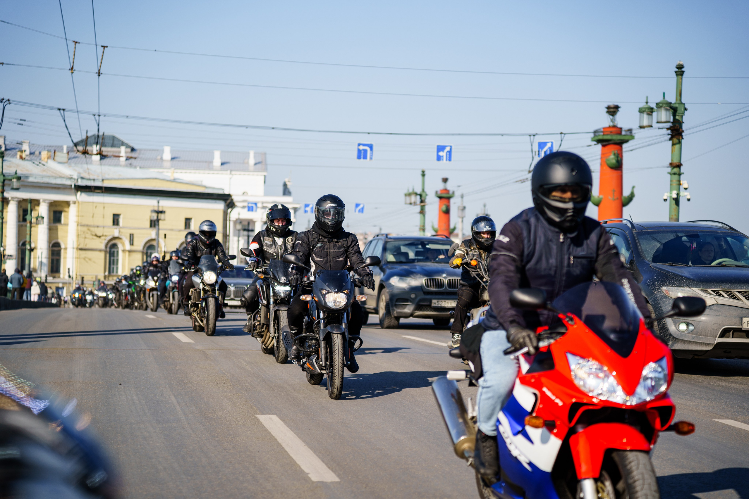 Прохват мотоклуба Norman Riders ч.1. Концертный и репортажный фотограф в Санкт-Петербурге Слава Пахомов