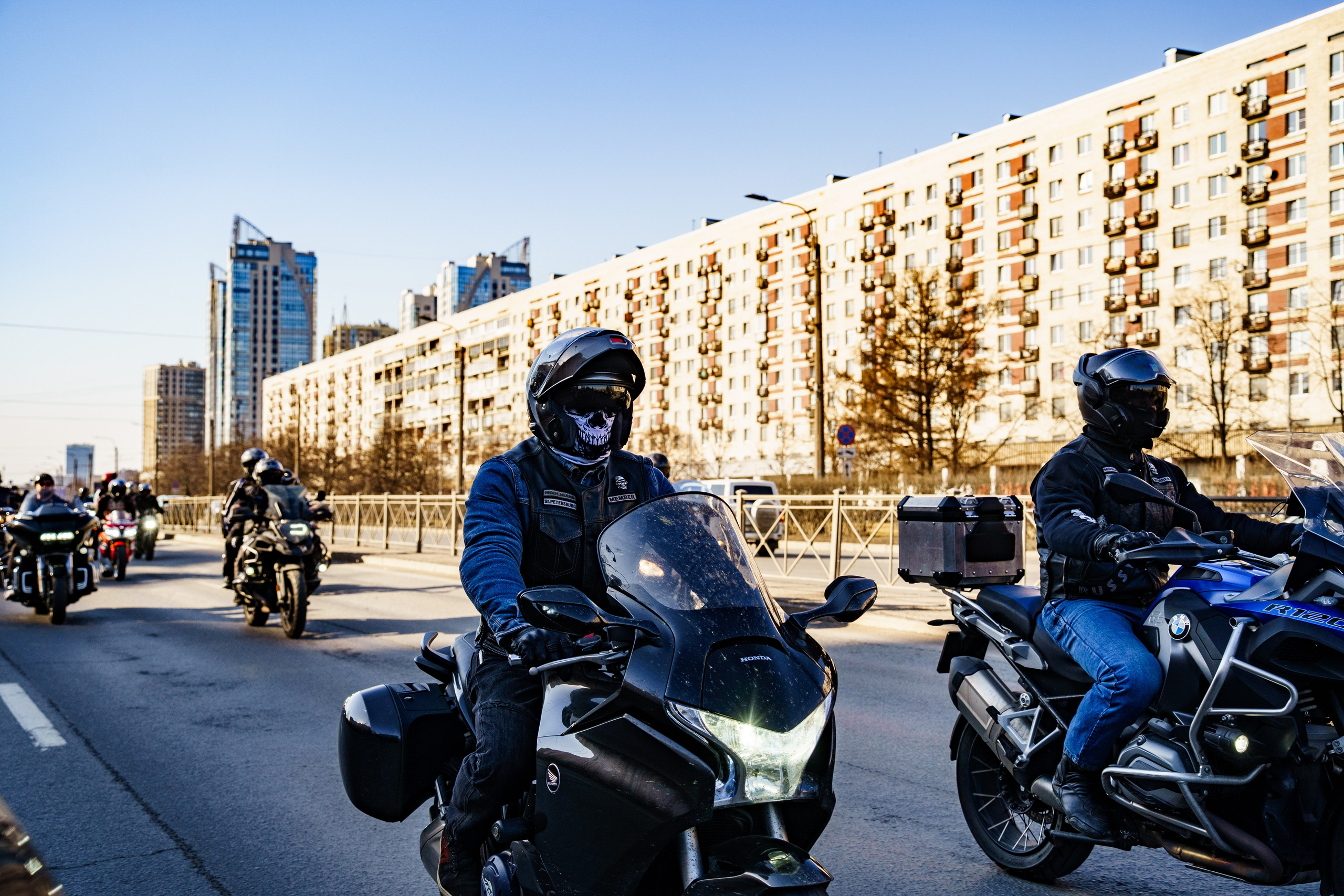 Прохват мотоклуба Norman Riders ч.1. Концертный и репортажный фотограф в Санкт-Петербурге Слава Пахомов