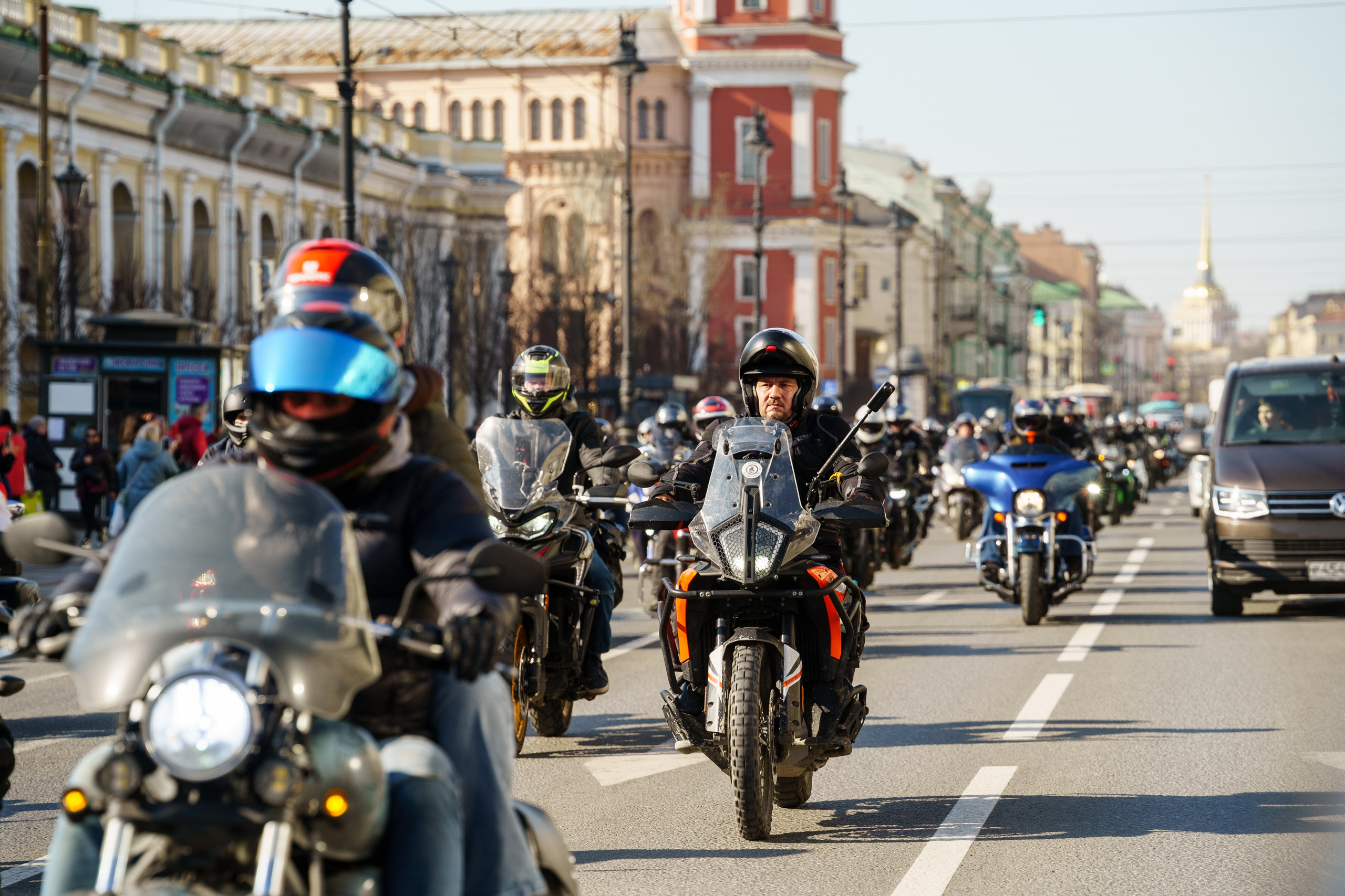 Прохват мотоклуба Norman Riders ч.1. Концертный и репортажный фотограф в Санкт-Петербурге Слава Пахомов