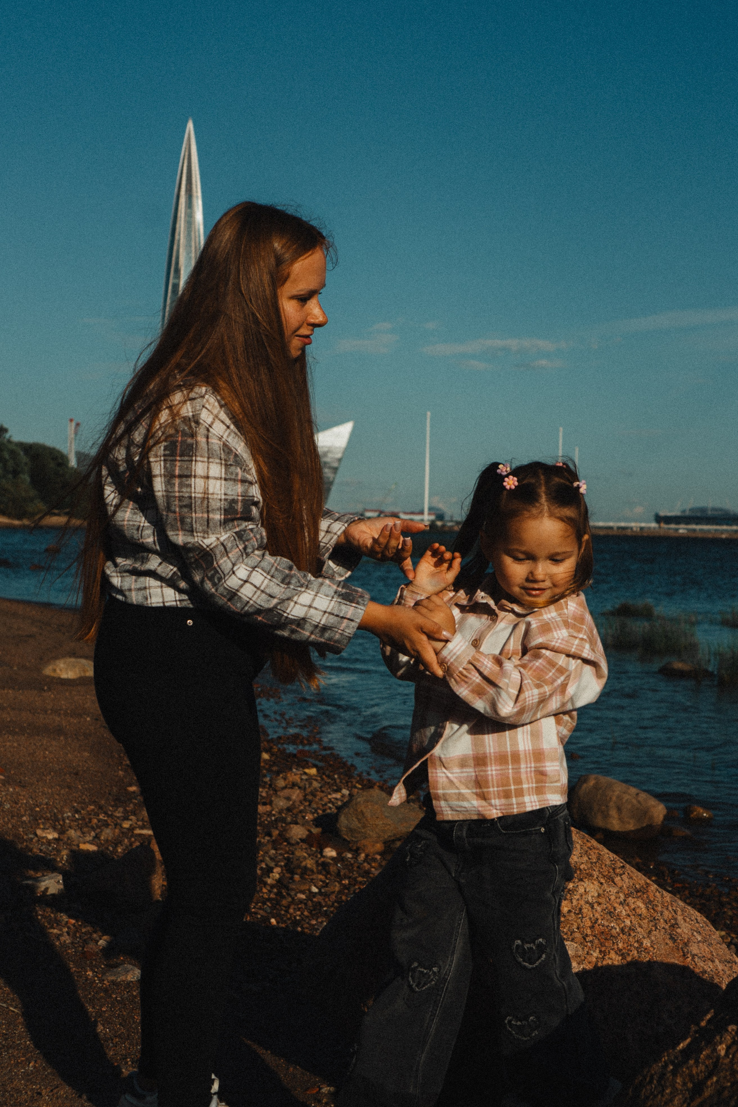 МАМА И ДОЧКА НА ФИНСКОМ ЗАЛИВЕ. Профессиональный фотограф, Санкт-Петербург — Виктория Богомолова