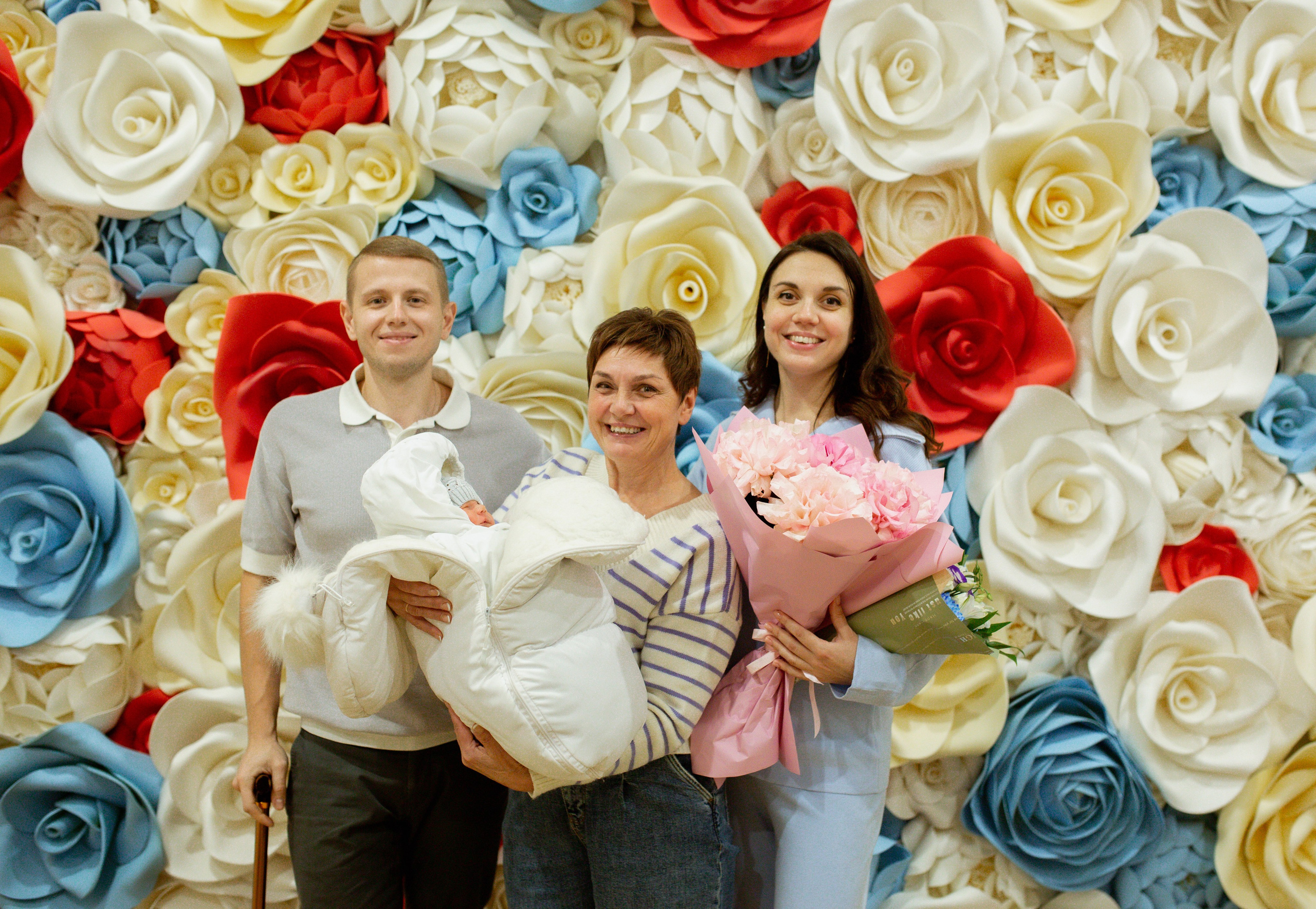 Выписка из роддома. Семейный и детский фотограф в Москве Антонина Смирнова